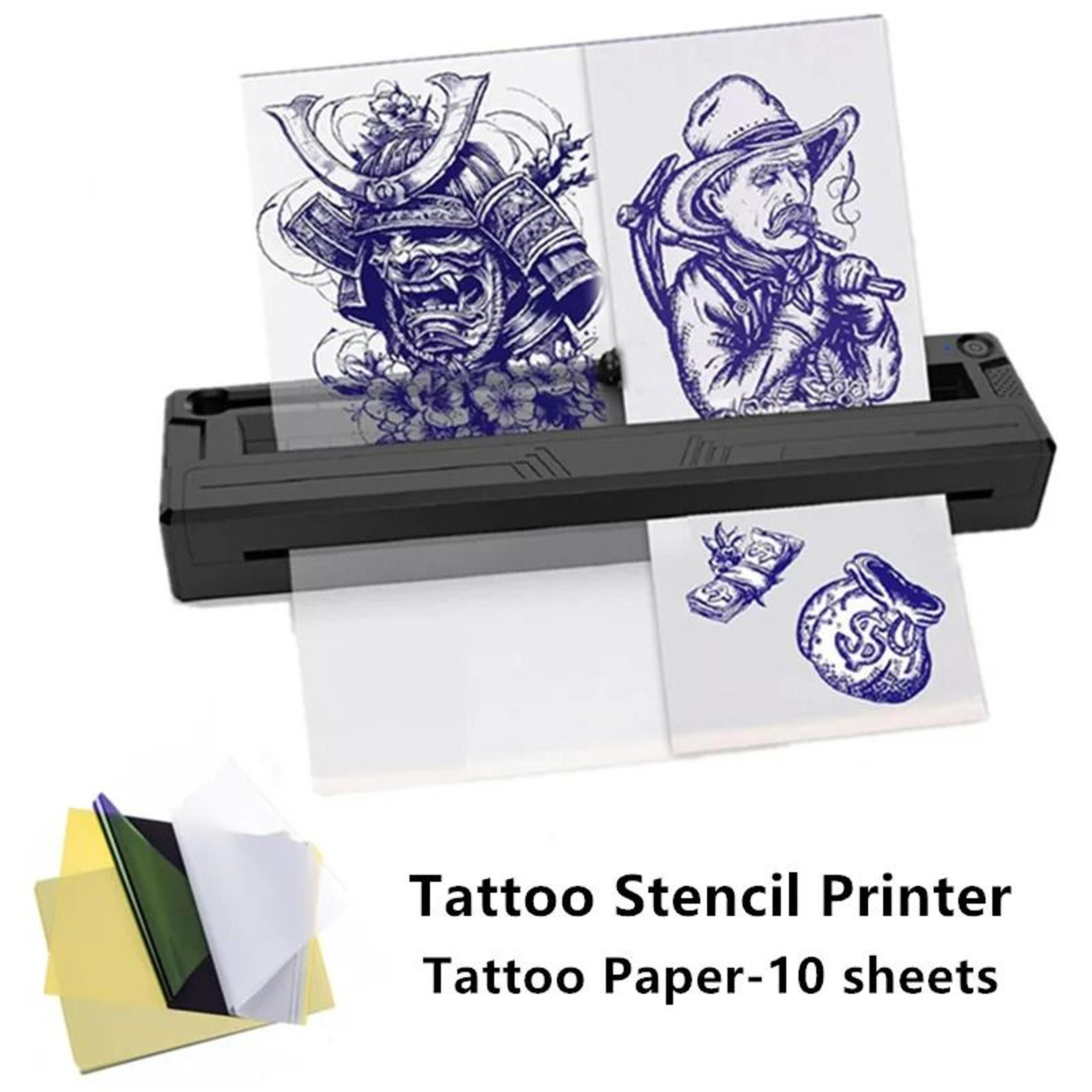 Wireless Portable Thermal Tattoo Stencil Printer For IOS  Android 7