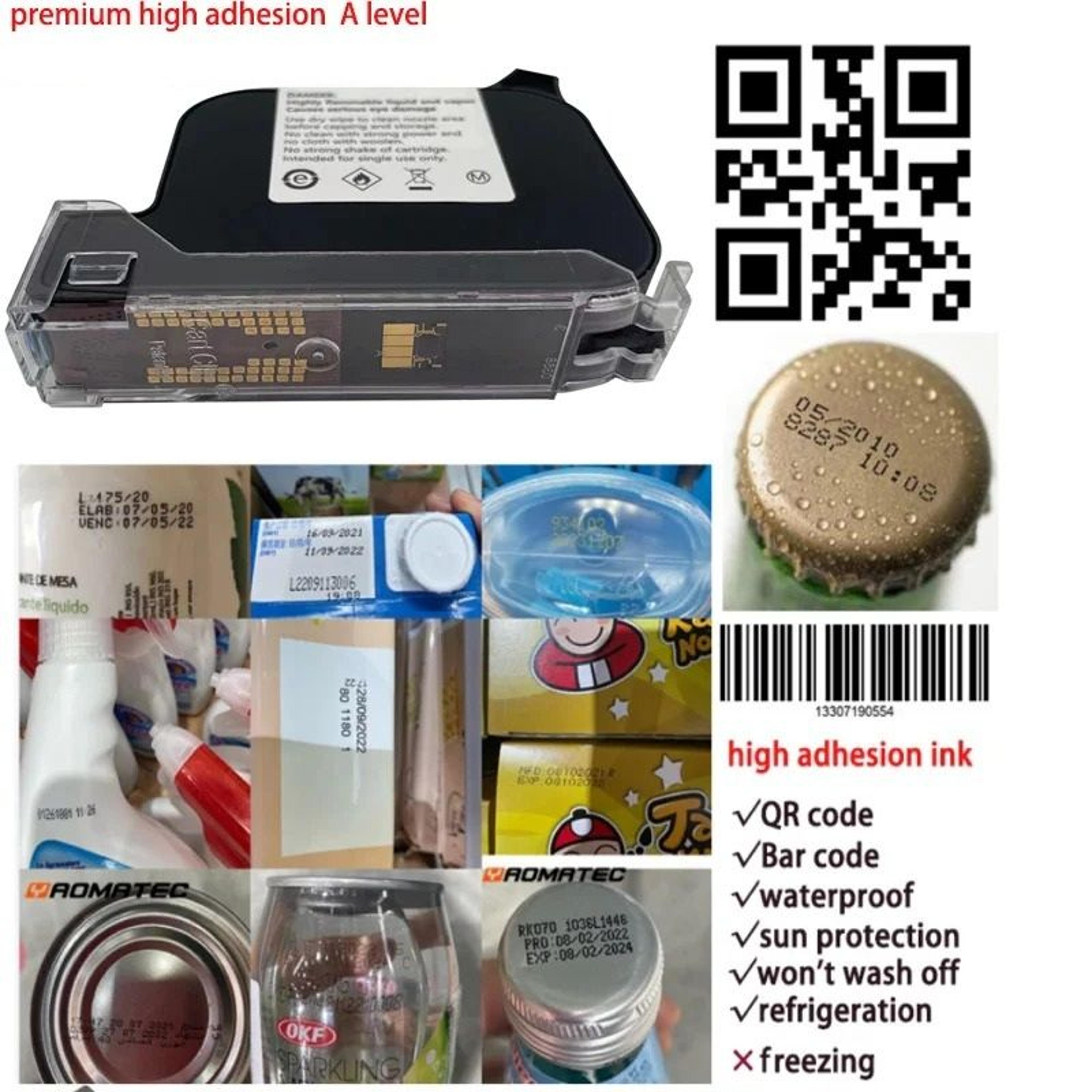 Handheld Thermal Inkjet Printer For Date Logo  Barcode Coding 4
