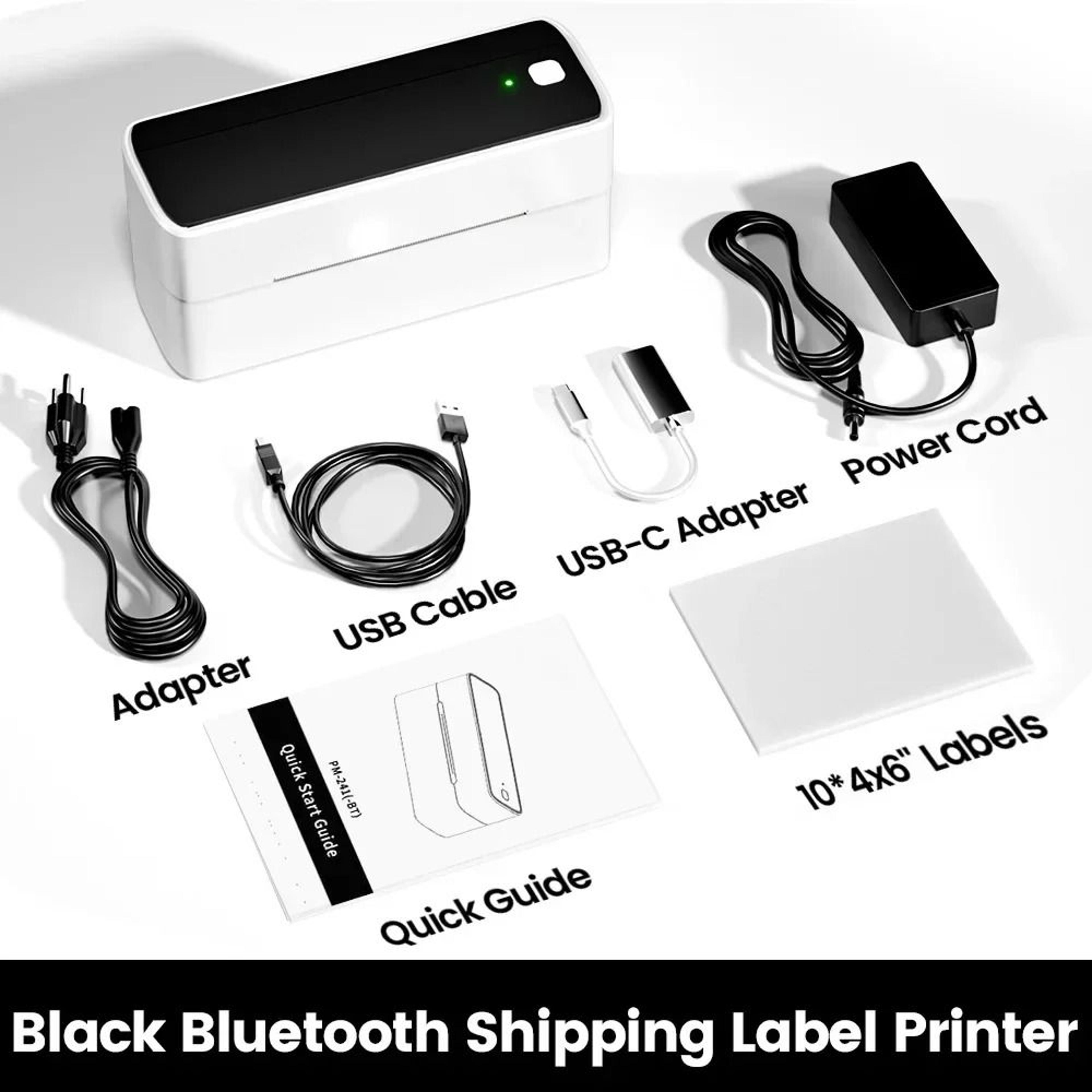 4x6 Wireless Bluetooth Thermal Shipping Label Printer For IOS Android Mac  Windows 6