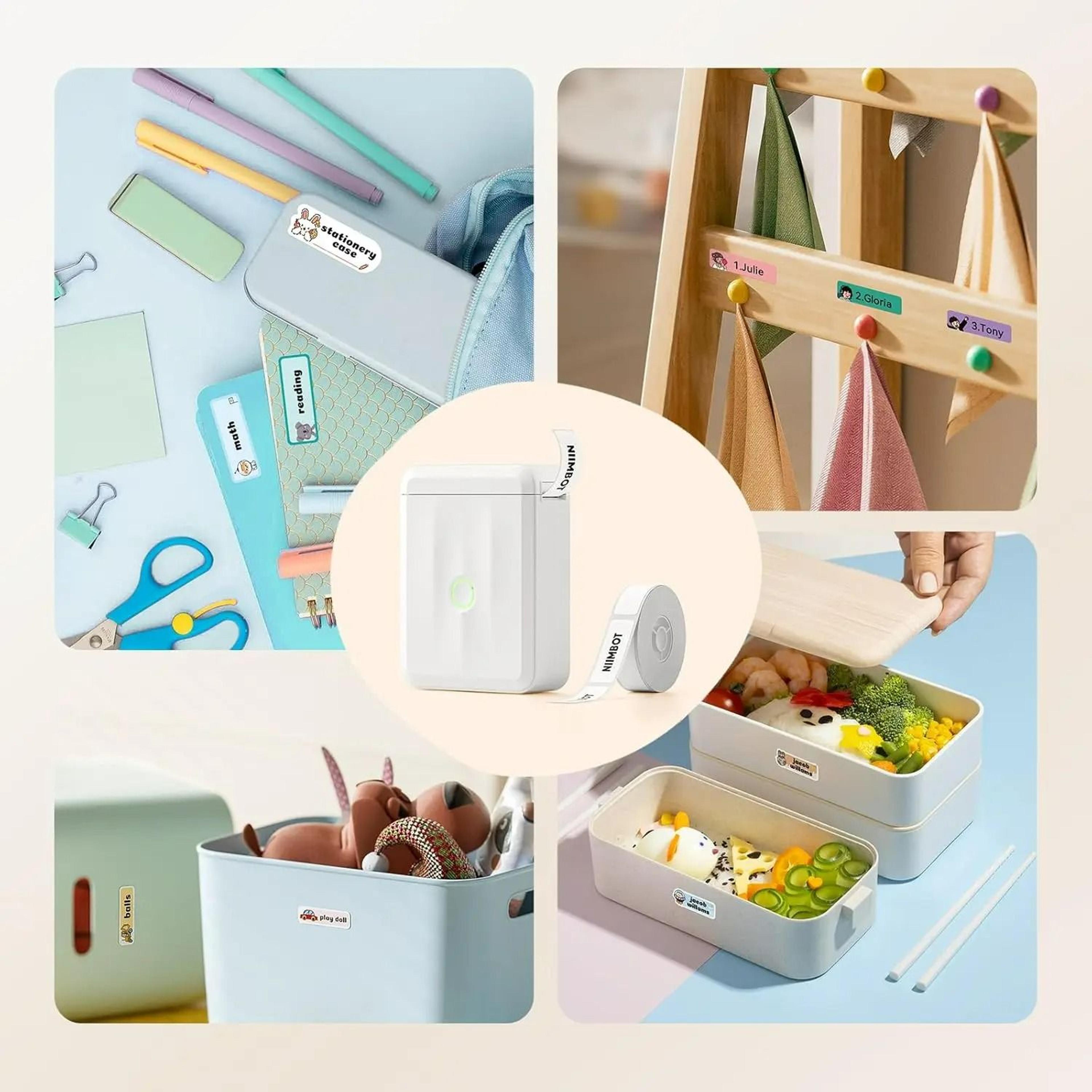 wireless portable mini thermal label maker for home & office