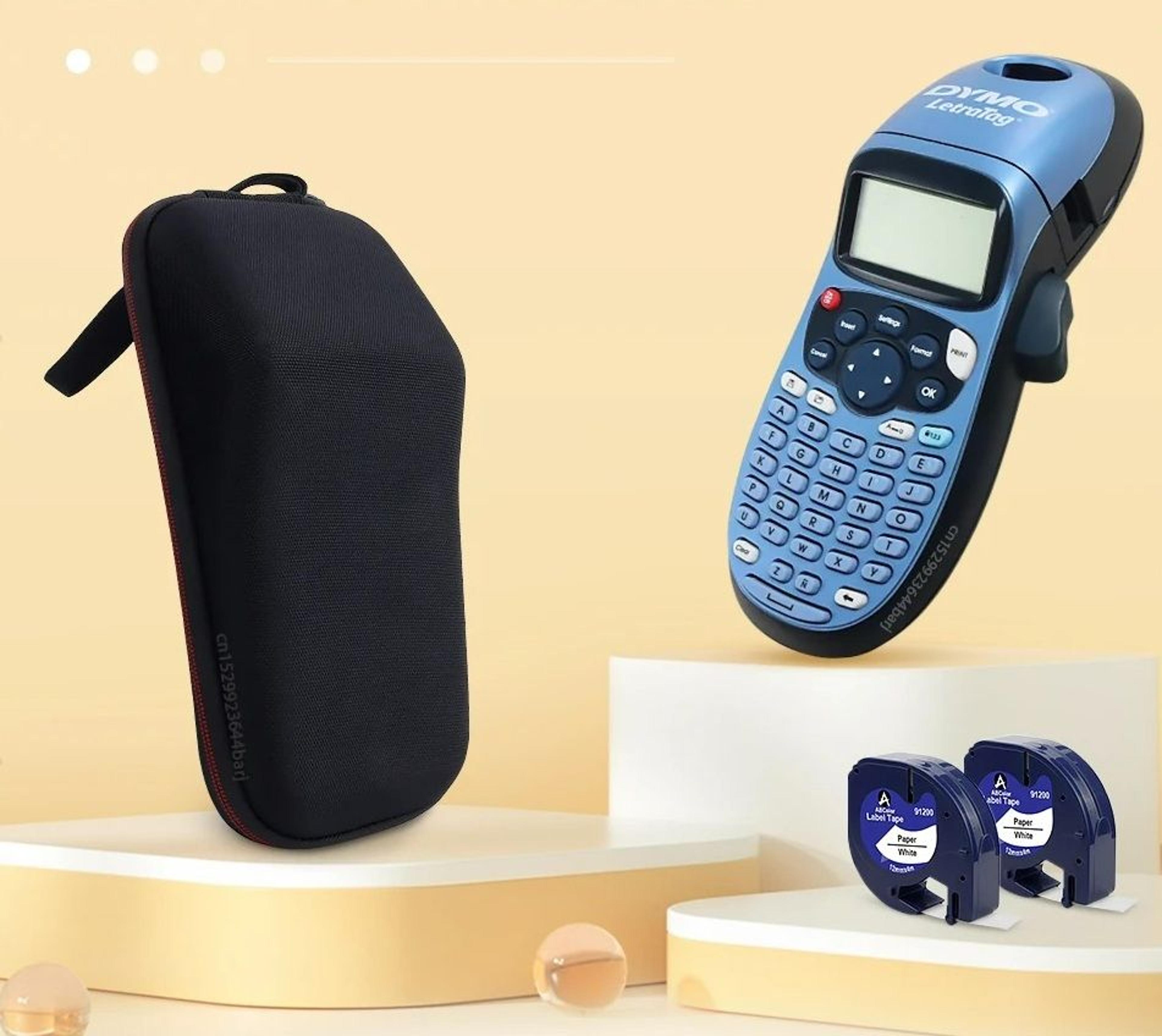 Handheld Thermal Label Maker Machine With ABC Keyboard  Display 1