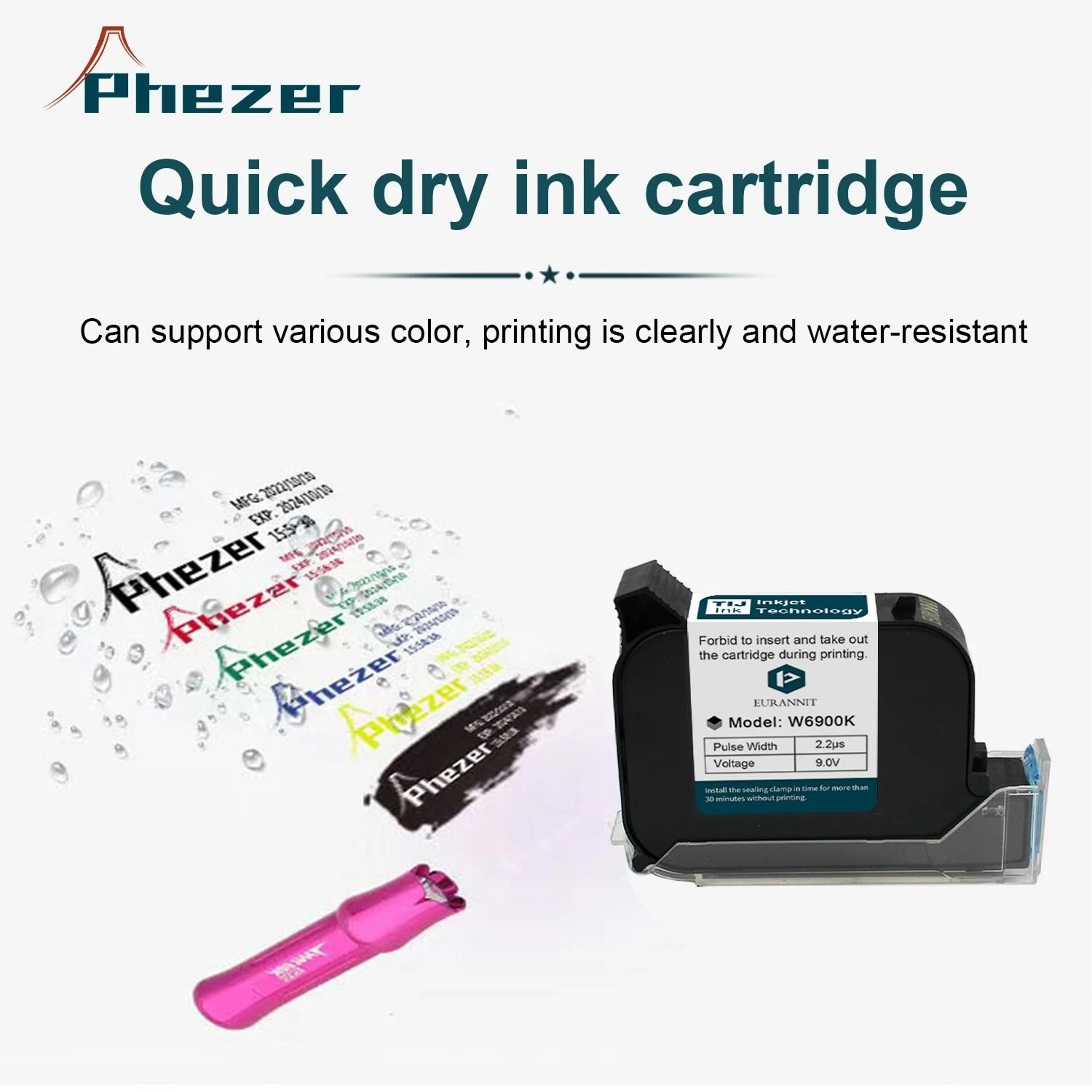 28Language 127mm Mini Portable Handheld Thermal Inkjet Printer 2