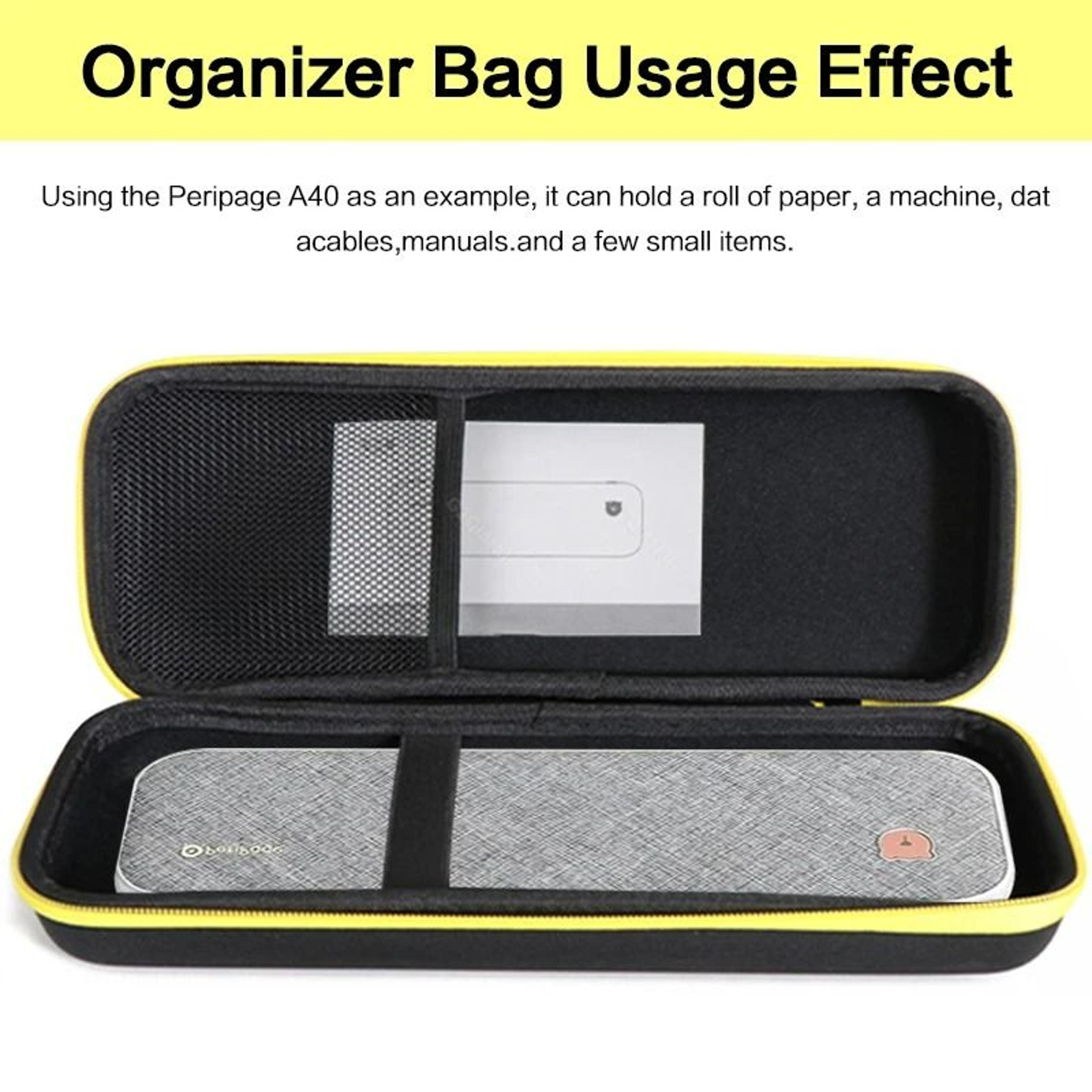 Protective EVA Hard Travel Storage Case For Portable A4 Thermal Printers 1