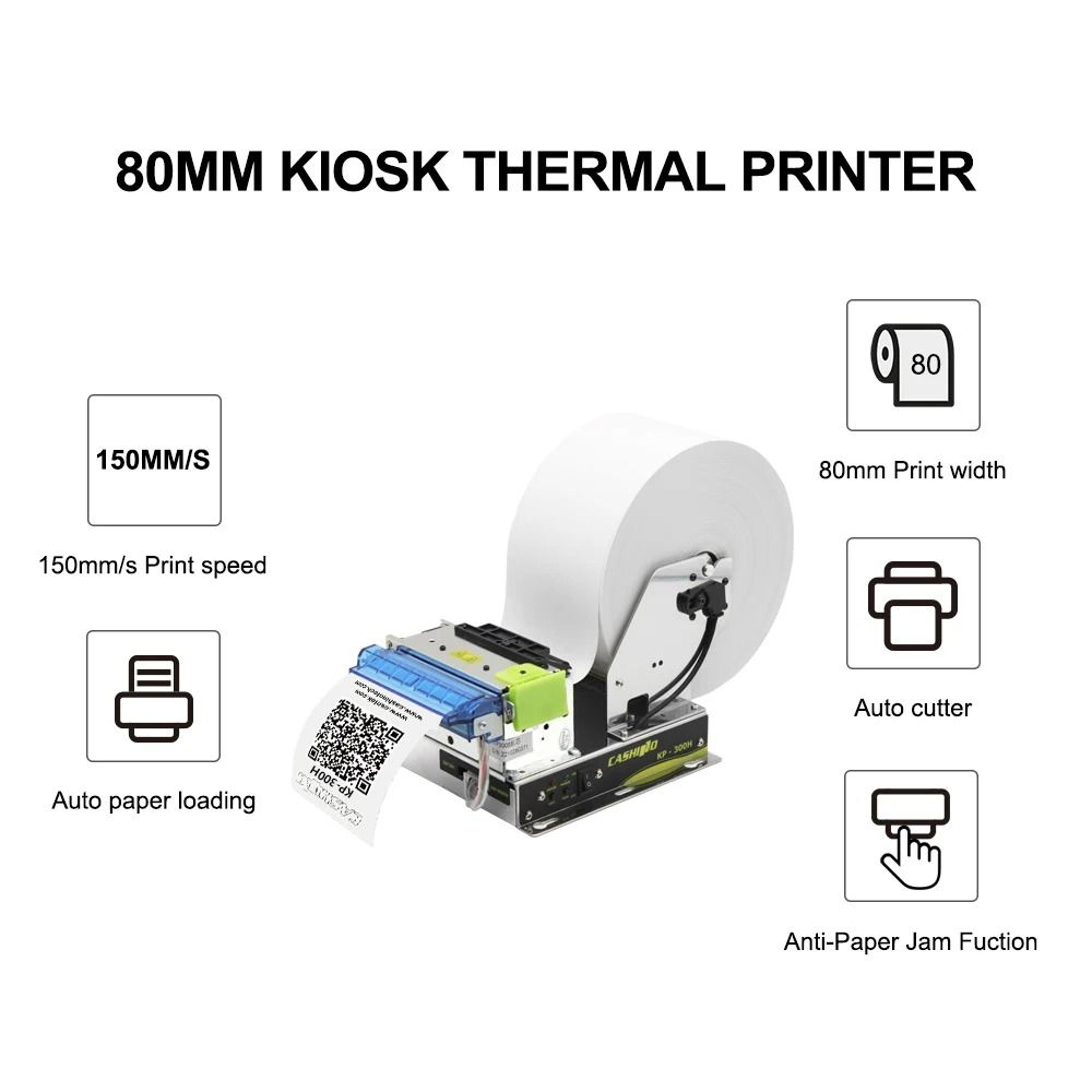 3 In Kiosk Thermal Ticket  Receipt Printer 3