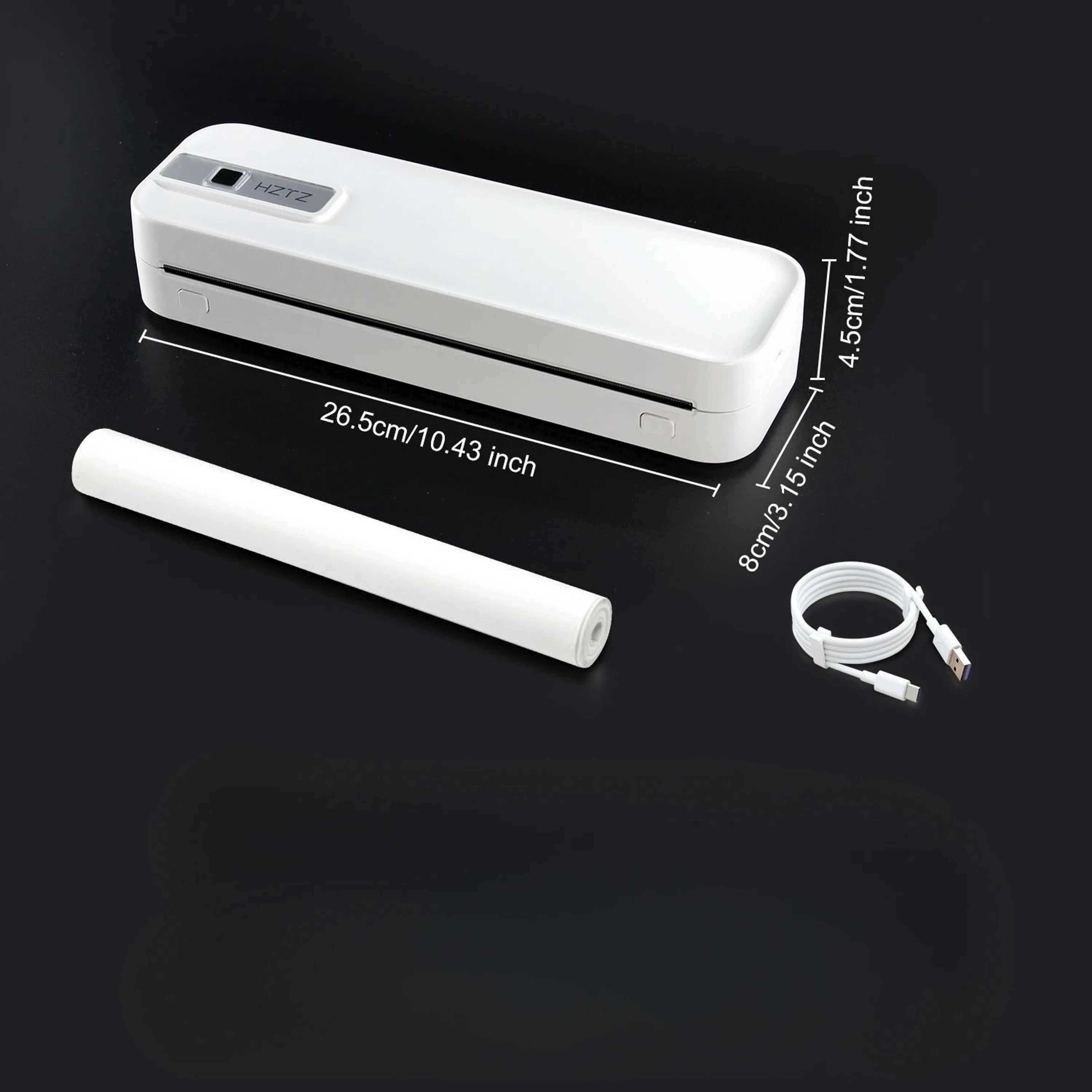 HighResolution 300 DPI Portable A4 Wireless Thermal Printer 6