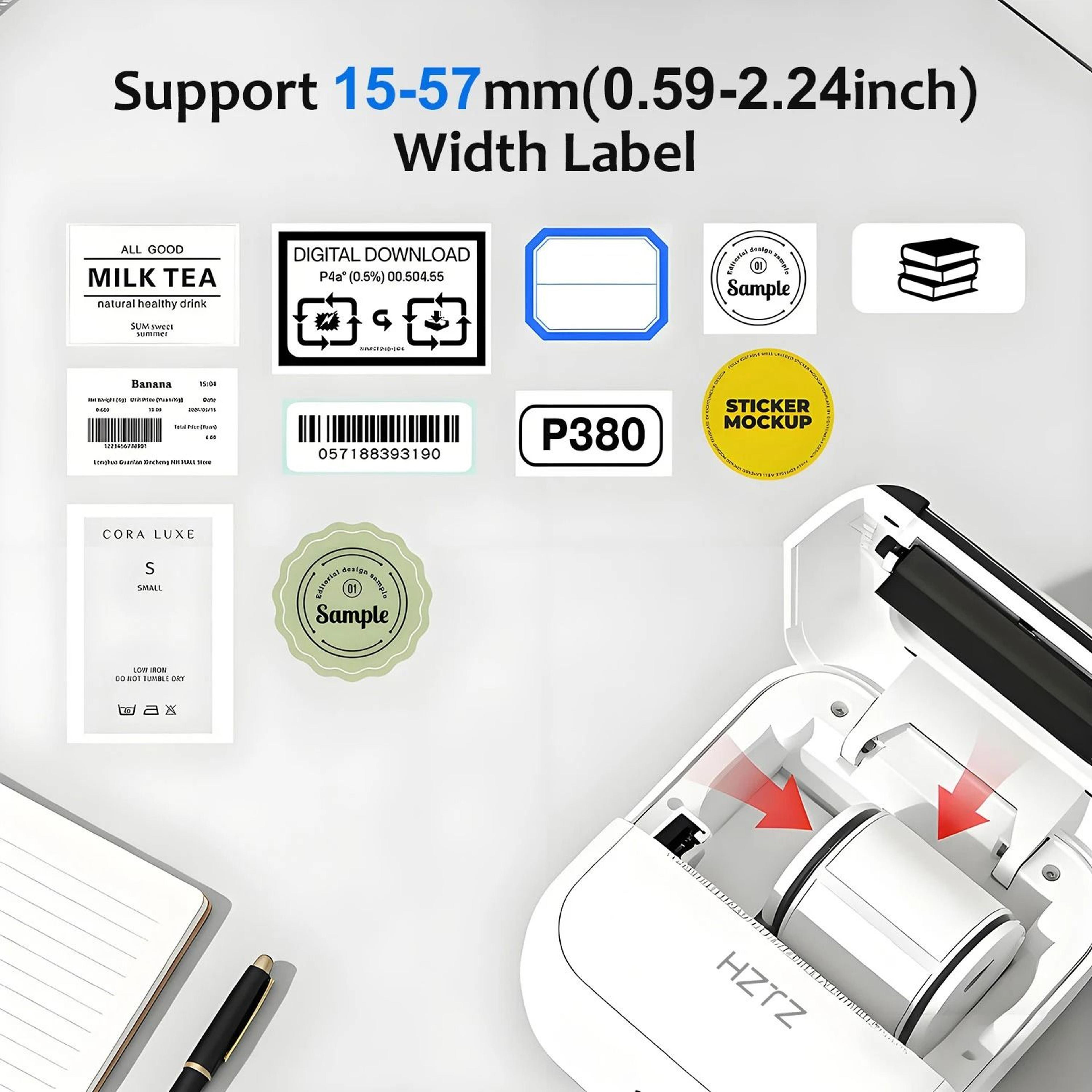 Wireless Mini Portable Thermal Tattoo  Label Printer 2