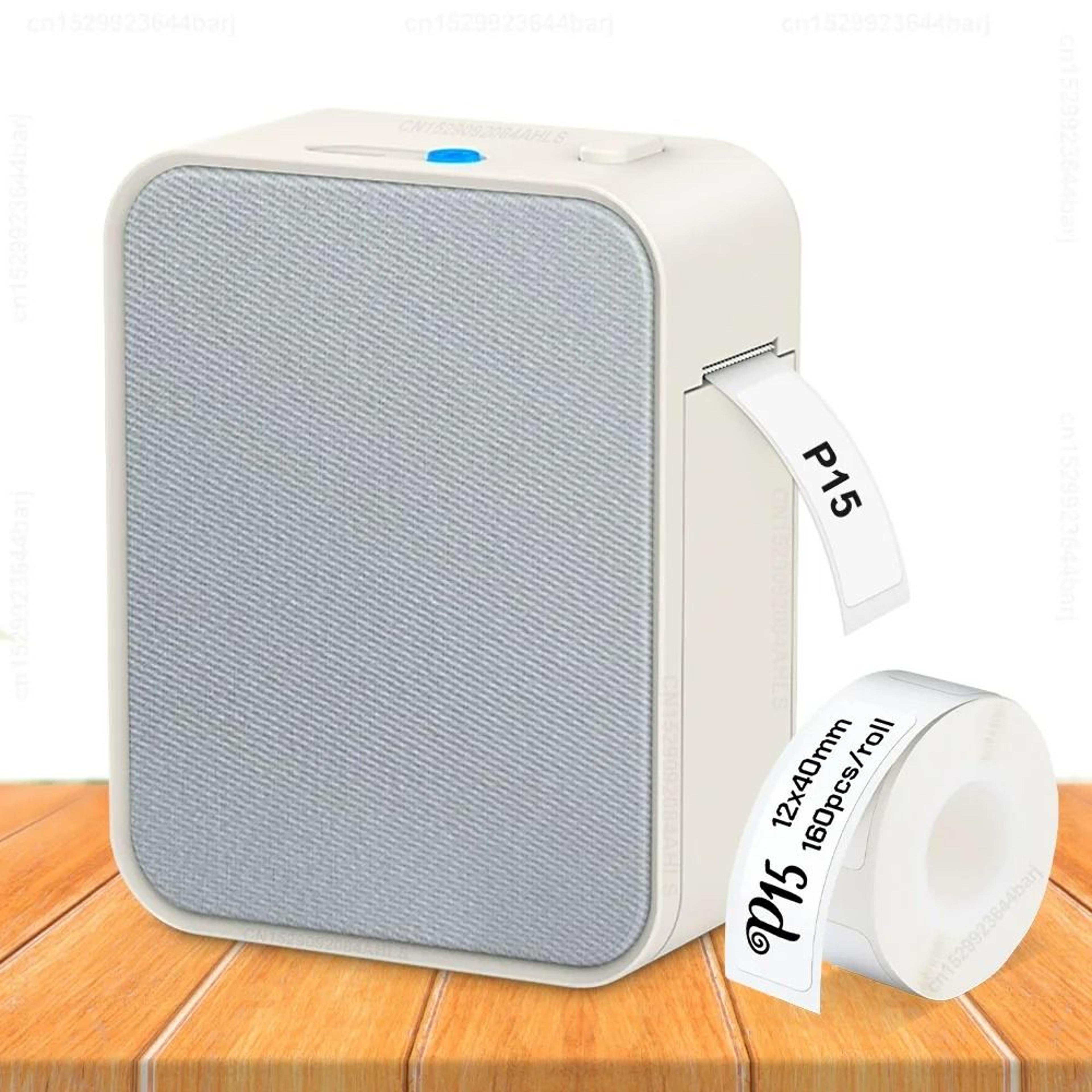 Wireless Portable Thermal Label Maker With SelfAdhesive Label Roll 9