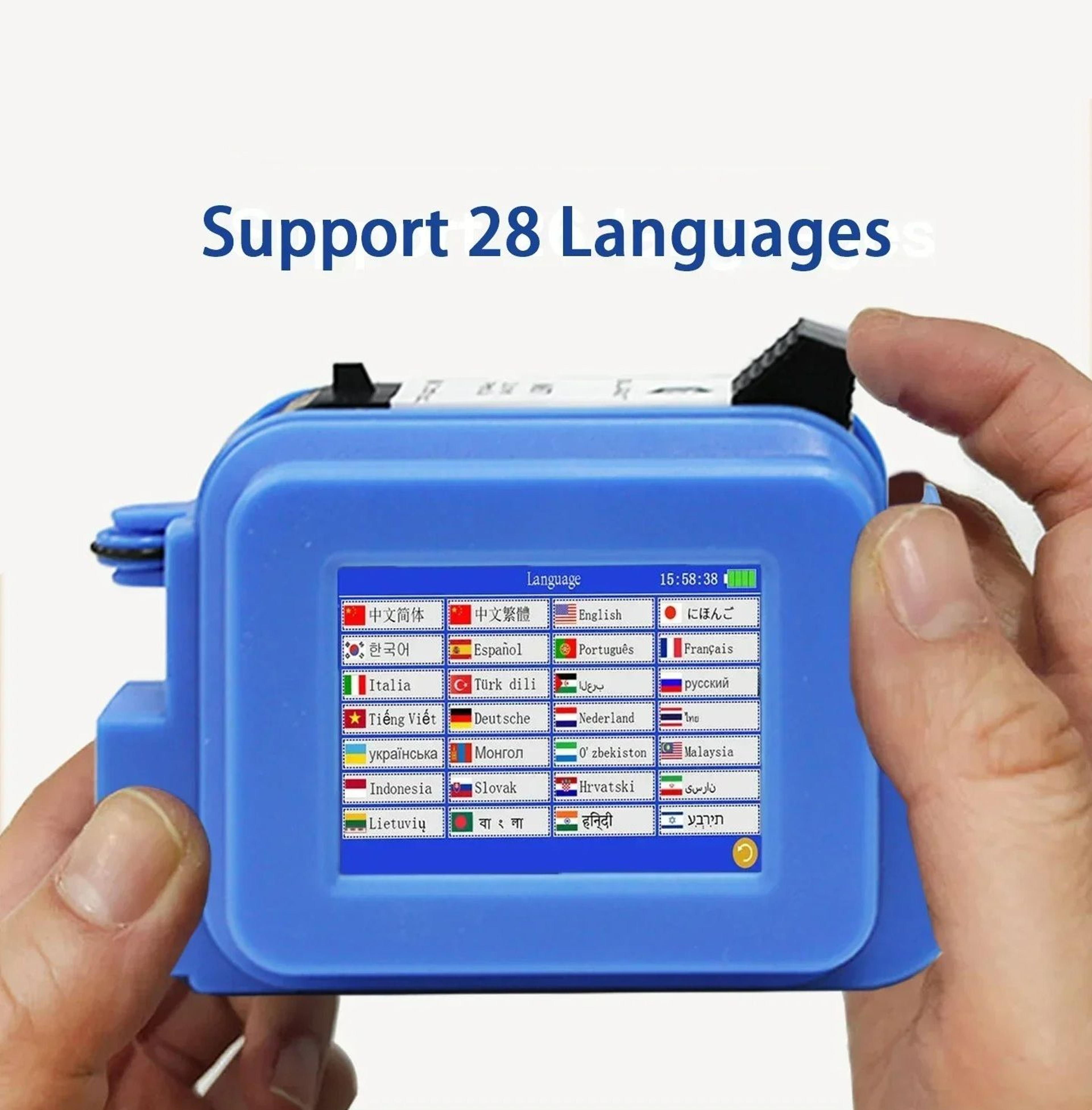 127 Mm Portable Handheld Thermal Inkjet Printer Coder 2