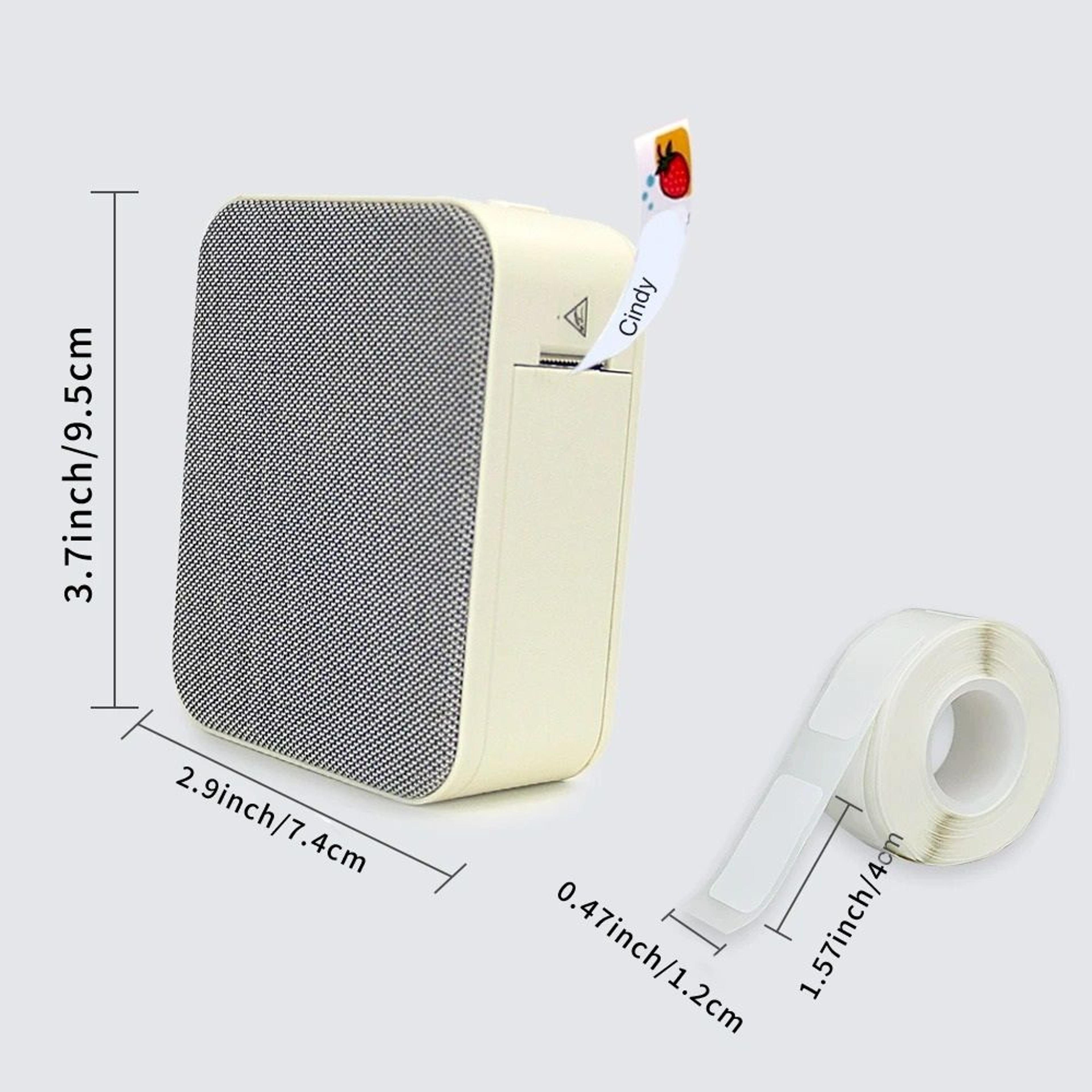 Elite Wireless Portable Thermal Label Maker With SelfAdhesive Label Roll 2