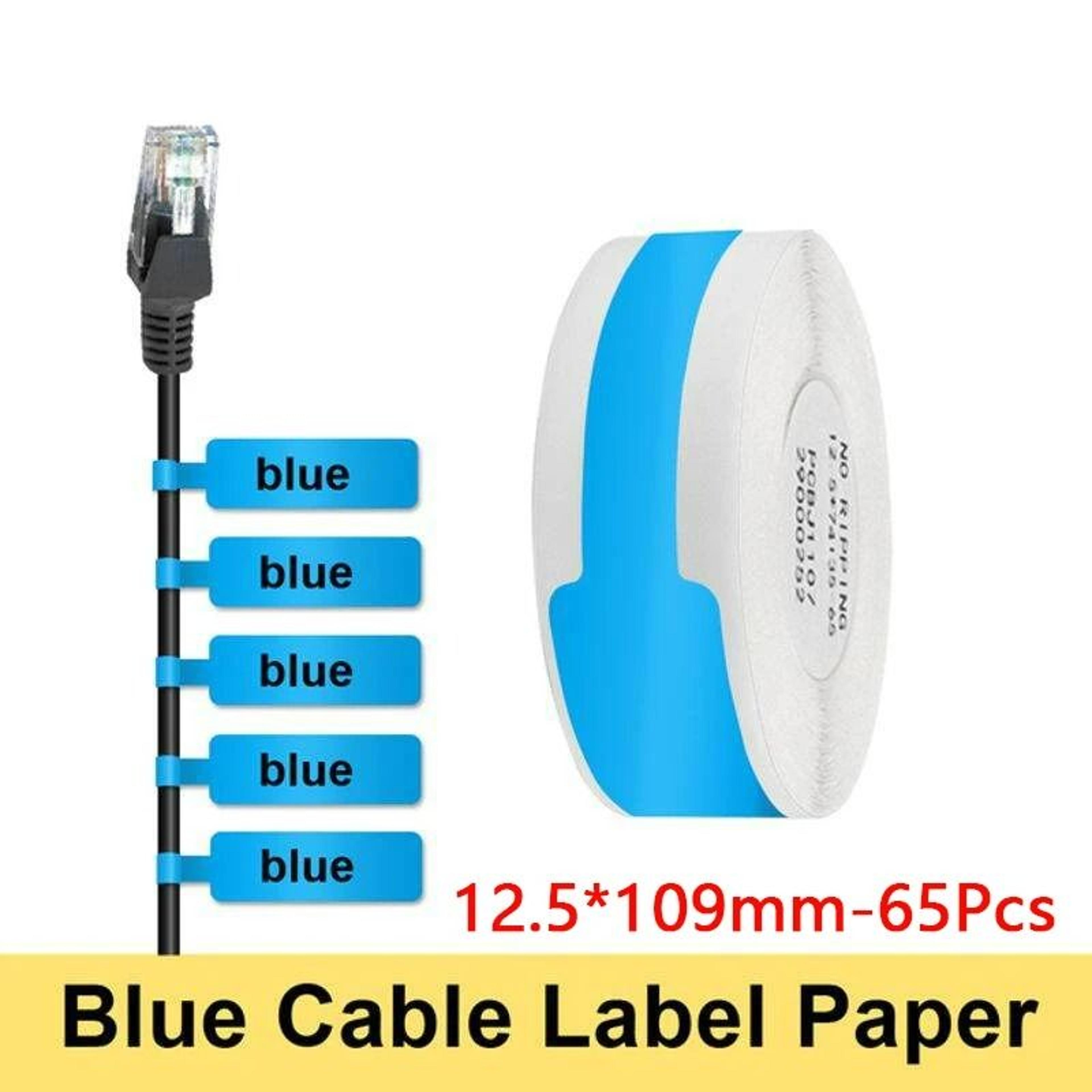 SelfAdhesive Waterproof Cable Label Rolls Elite 10