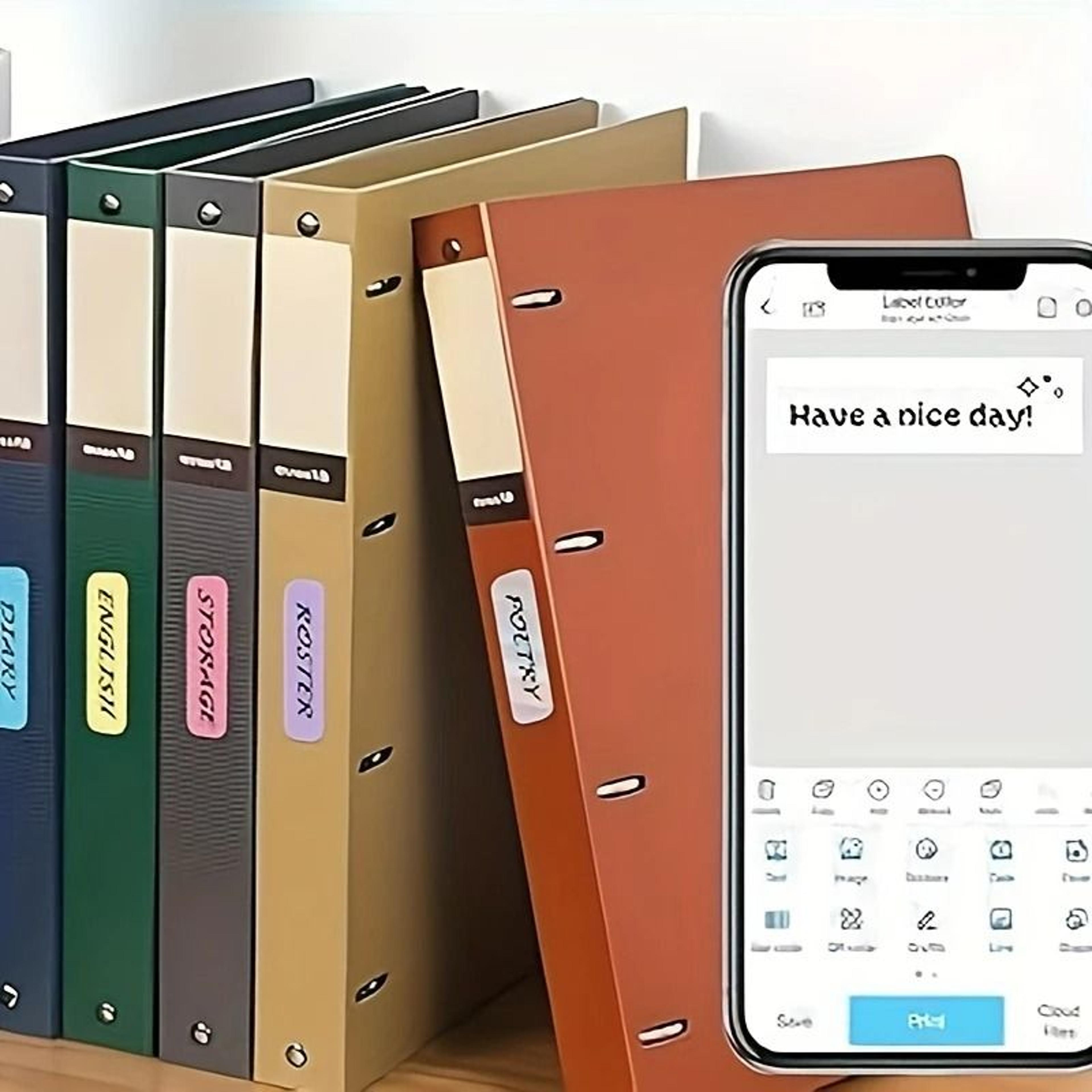 Portable Wireless Pocket Thermal Label Maker 4