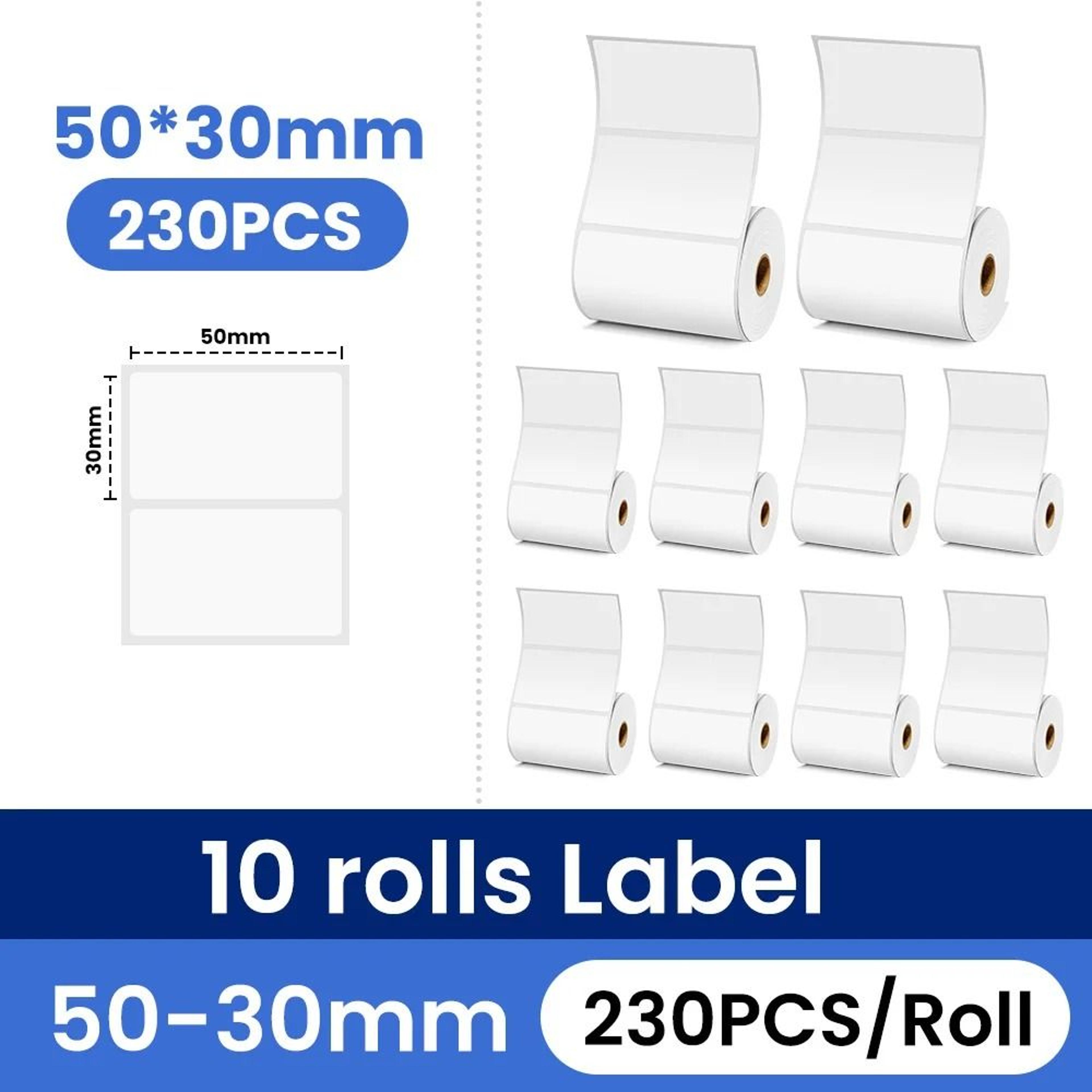 Direct Thermal White SelfAdhesive Label Roll Sets 13