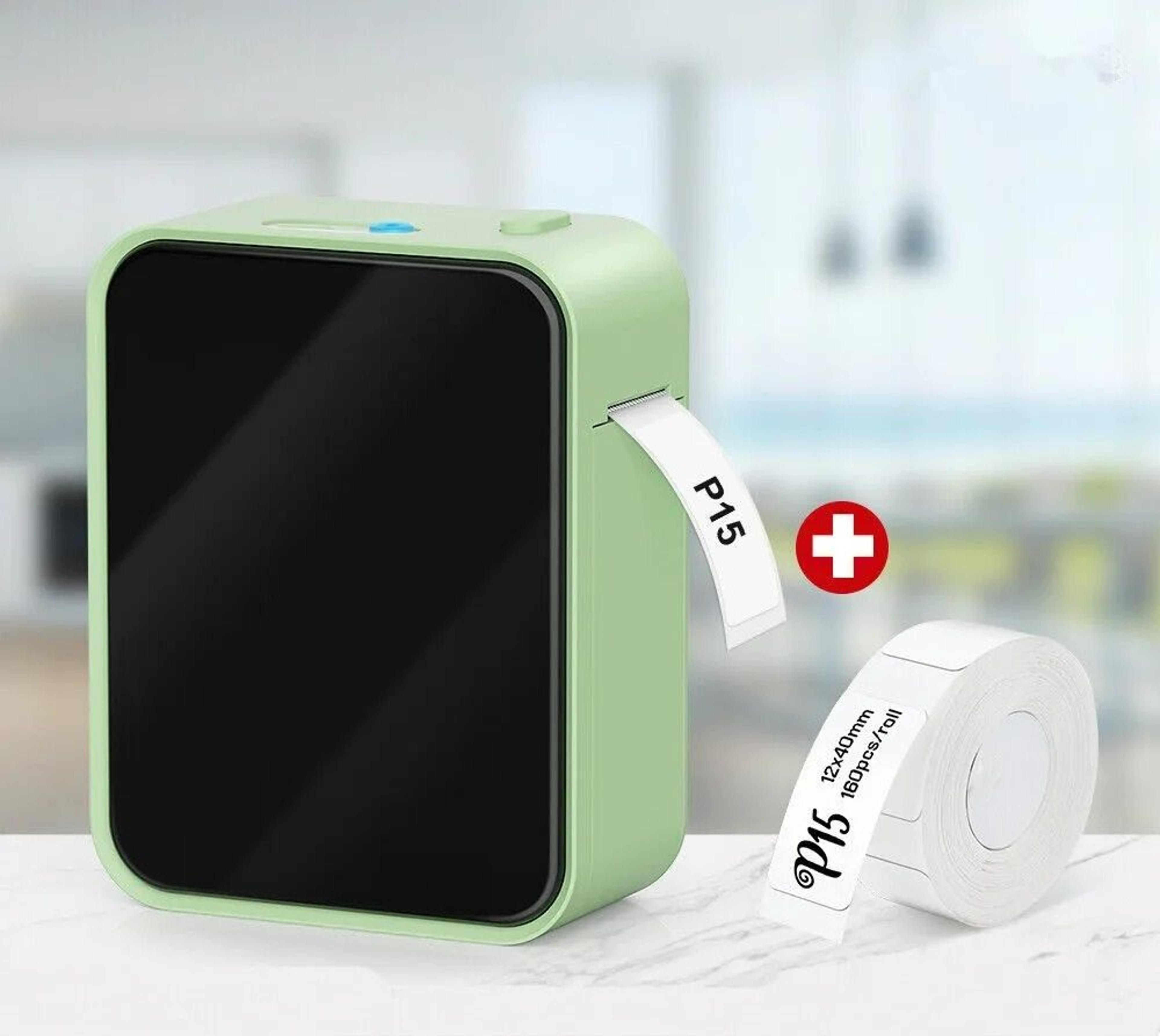 Portable Mini Wireless Thermal Label Maker Set 7