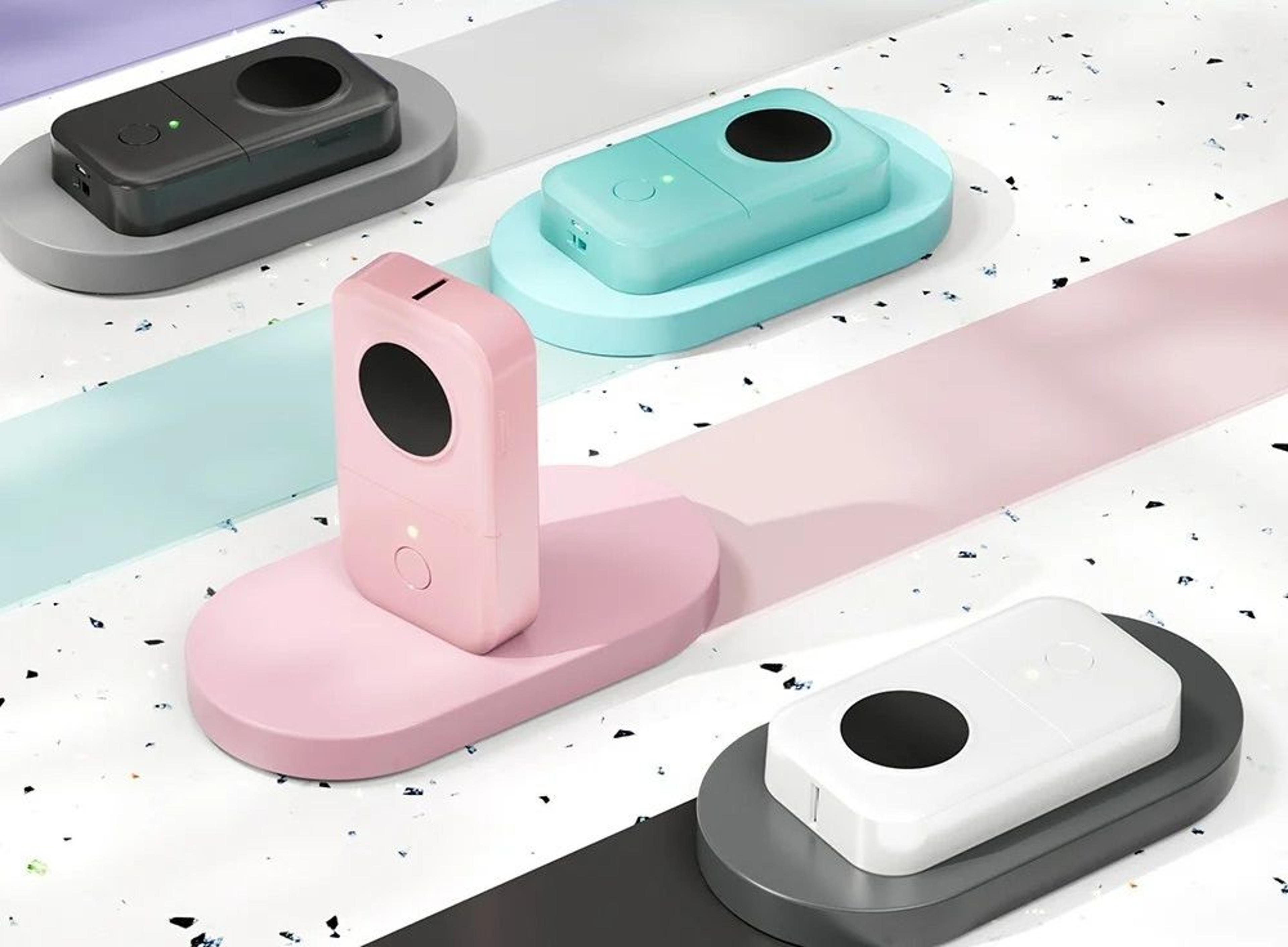 portable mini seamless bluetooth thermal label maker