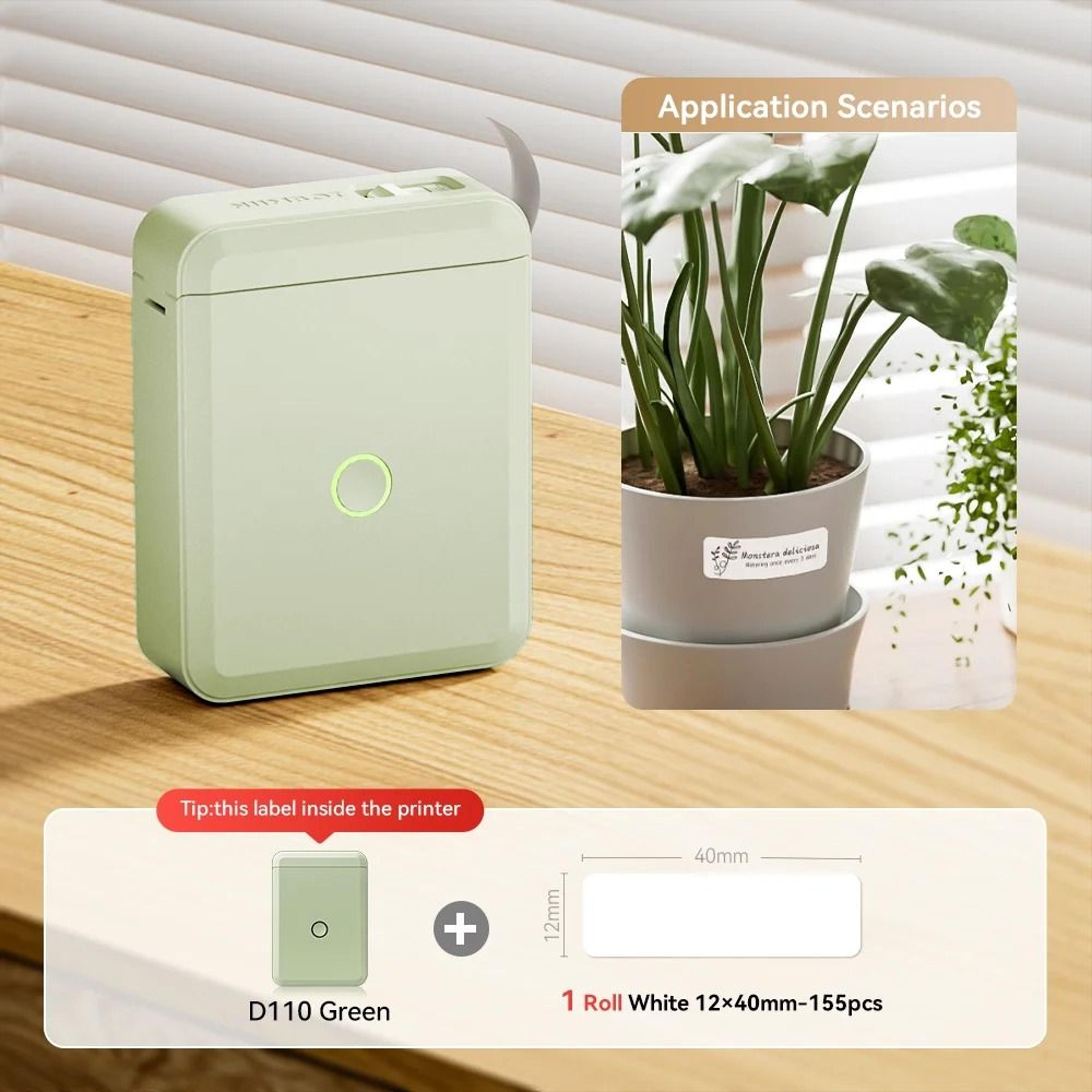 Portable Mini Bluetooth Thermal Label Maker Set 7