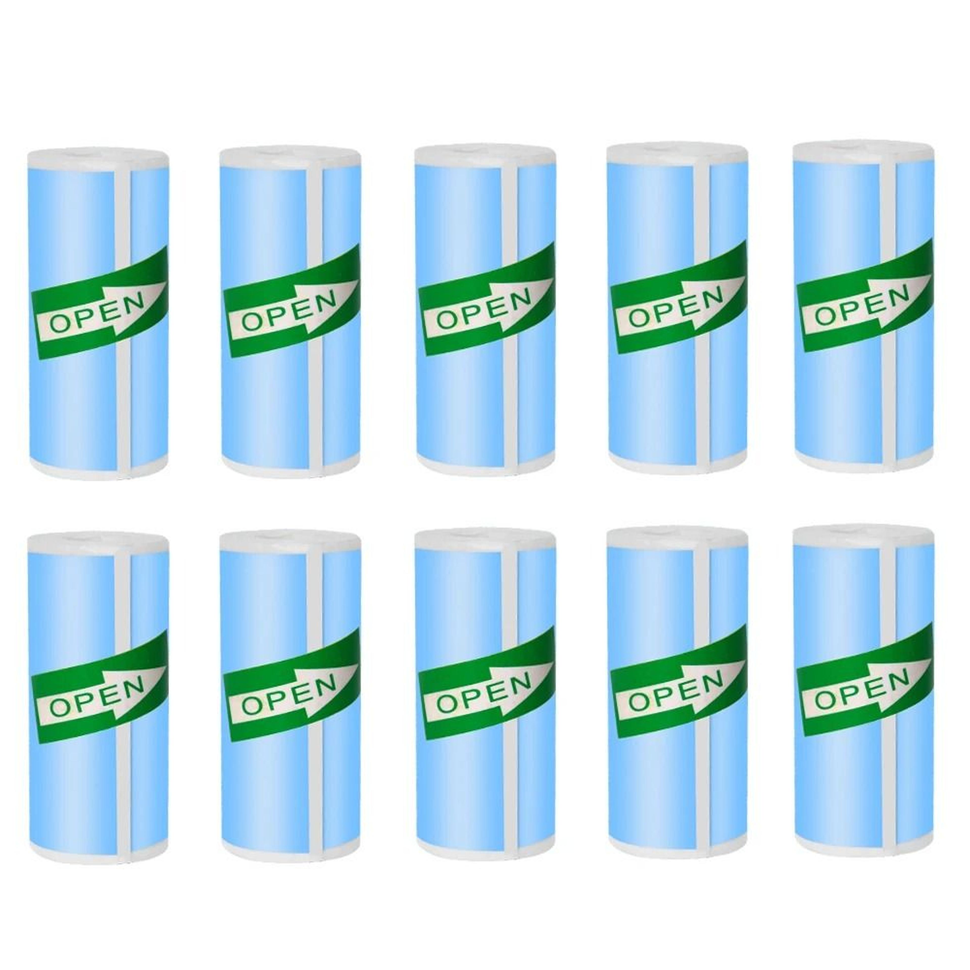57mm X 25mm Mini Thermal Paper  Sticker Rolls 15