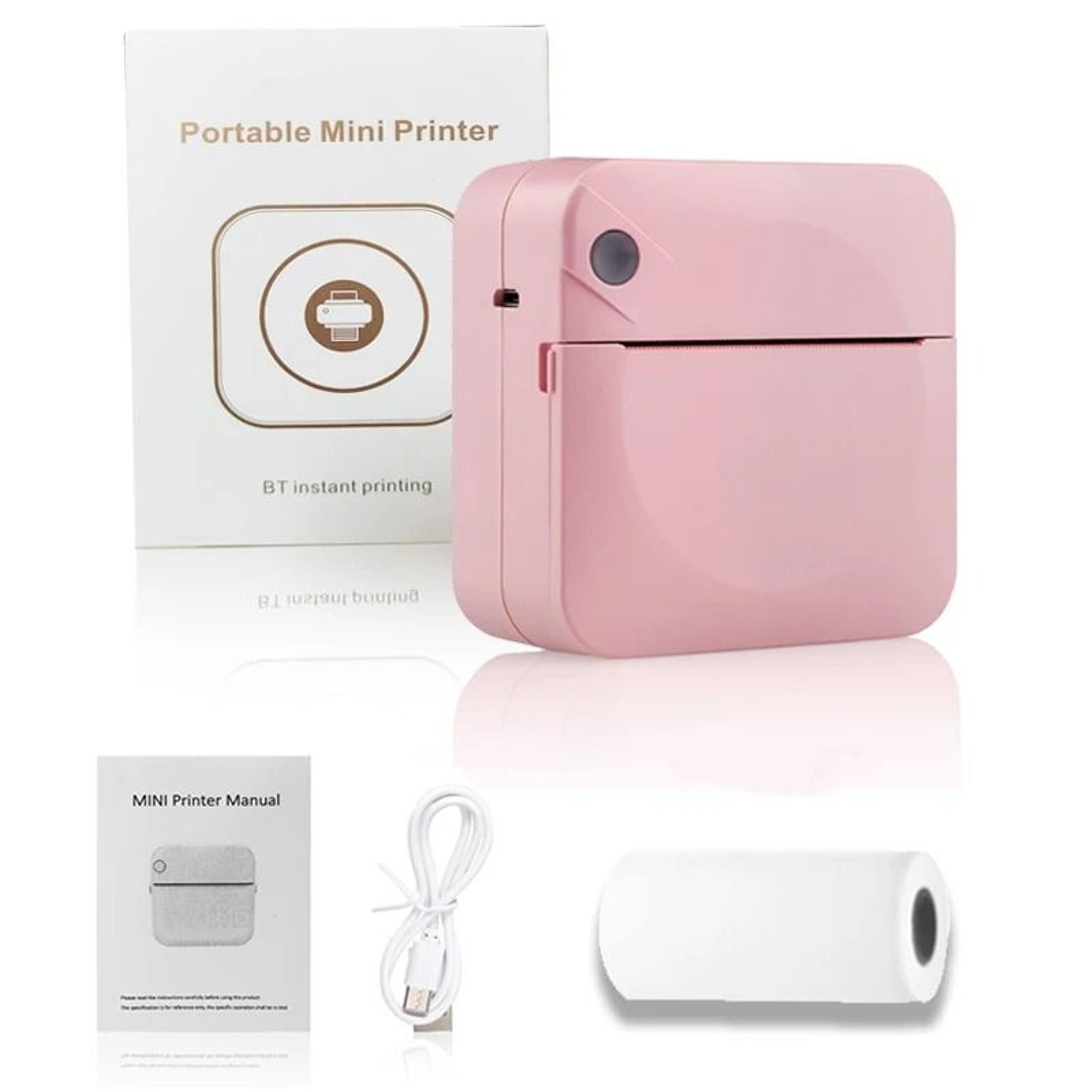 Mini Portable Wireless Thermal Pocket Printer Set 6