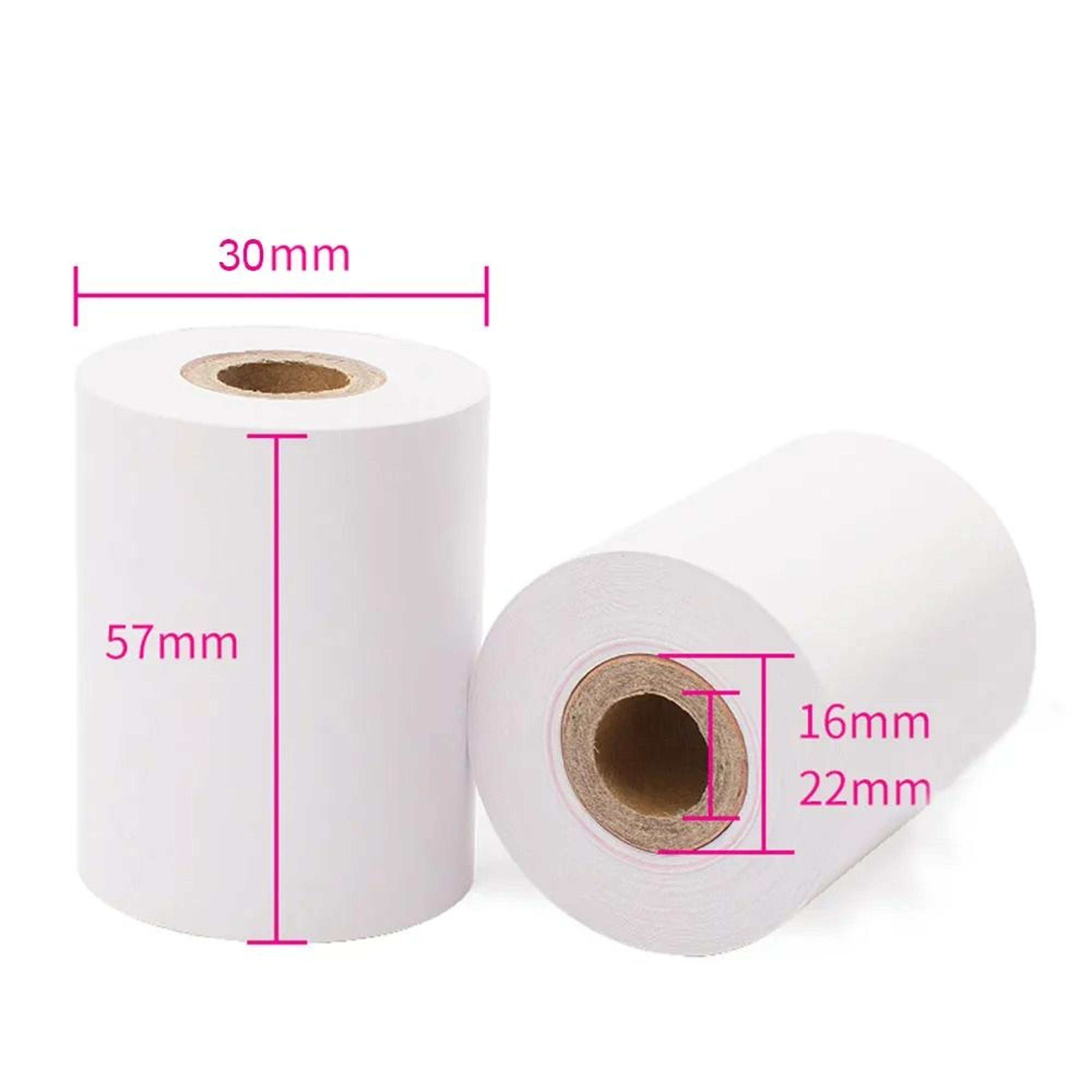 58mm  80mm Commercial Thermal Receipt Paper Rolls 10 Rolls Per Case 1