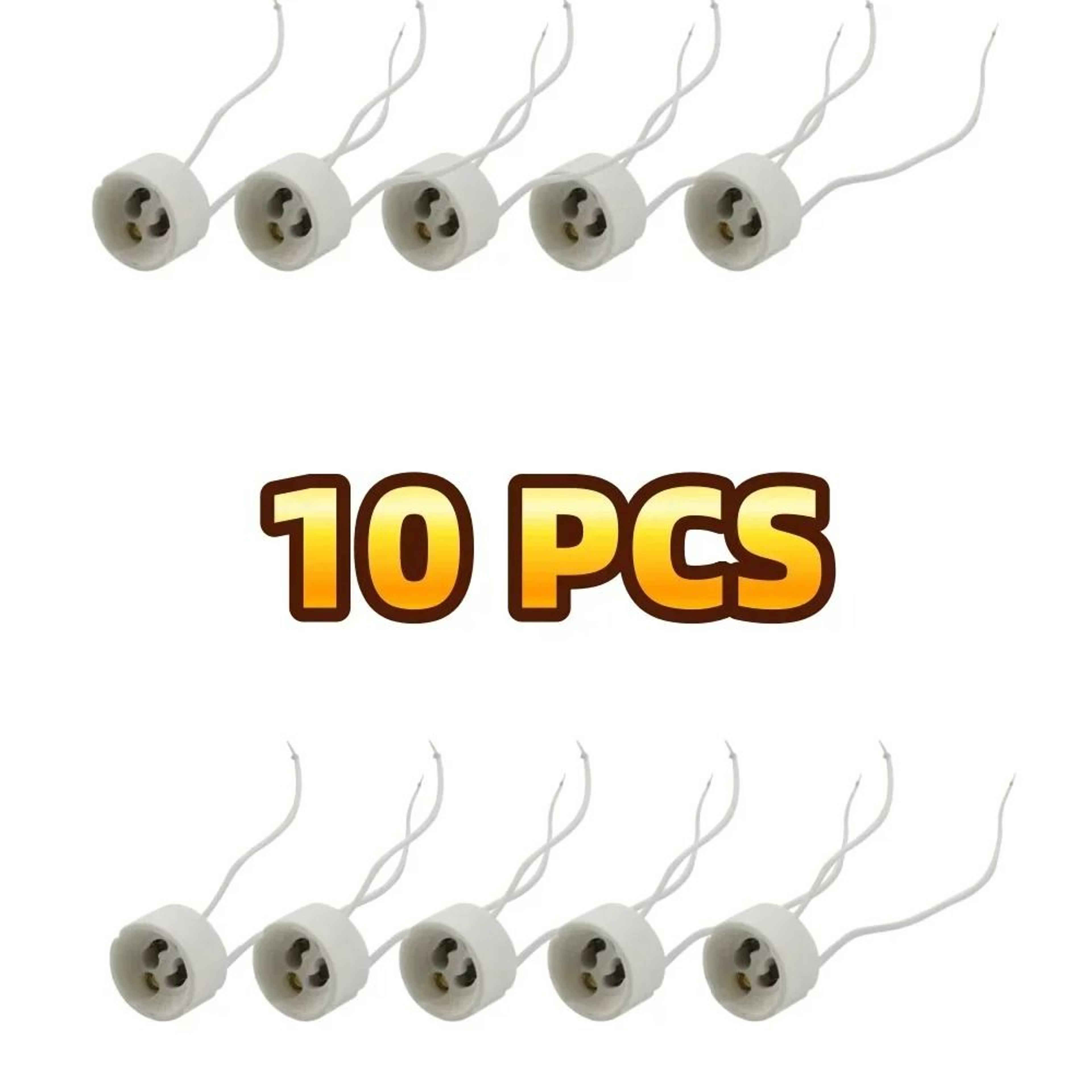 GU10  MR16 HighTemperature Lamp Socket Set 10Pack 1