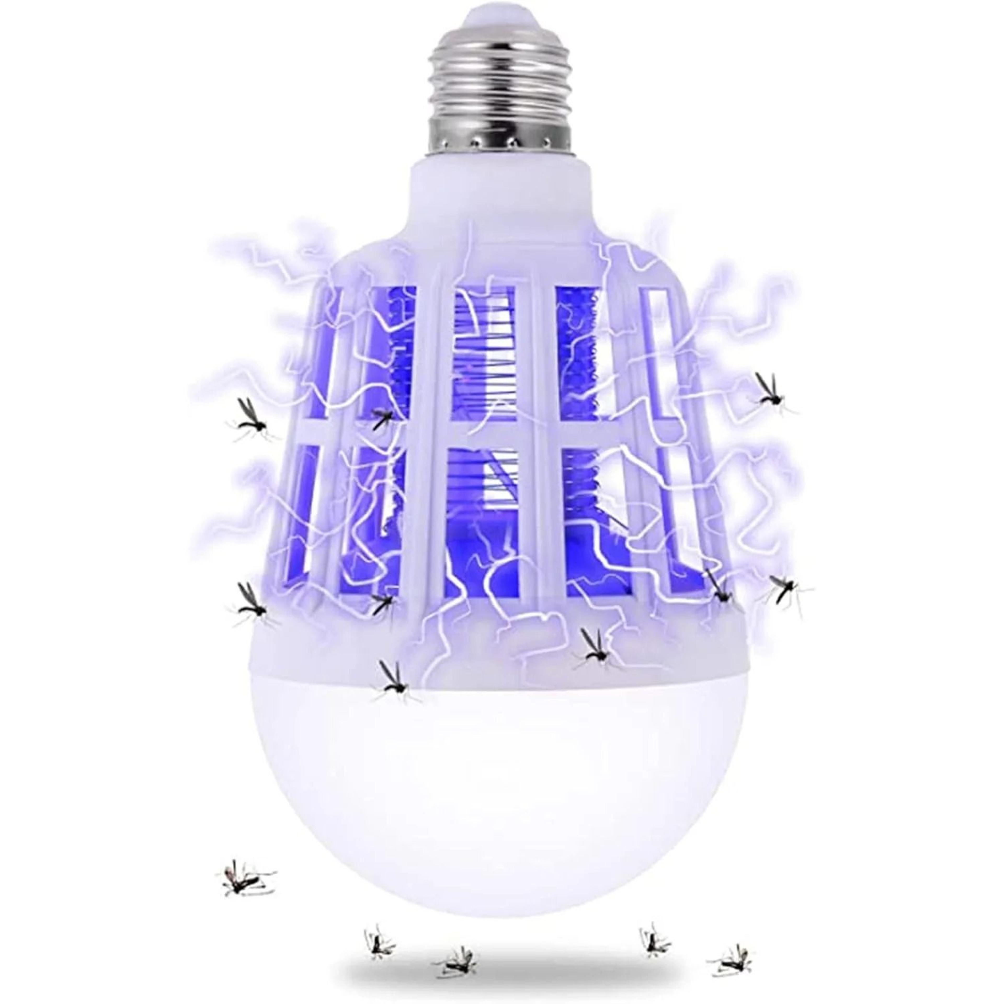 2-in-1 led bug zapper light bulb