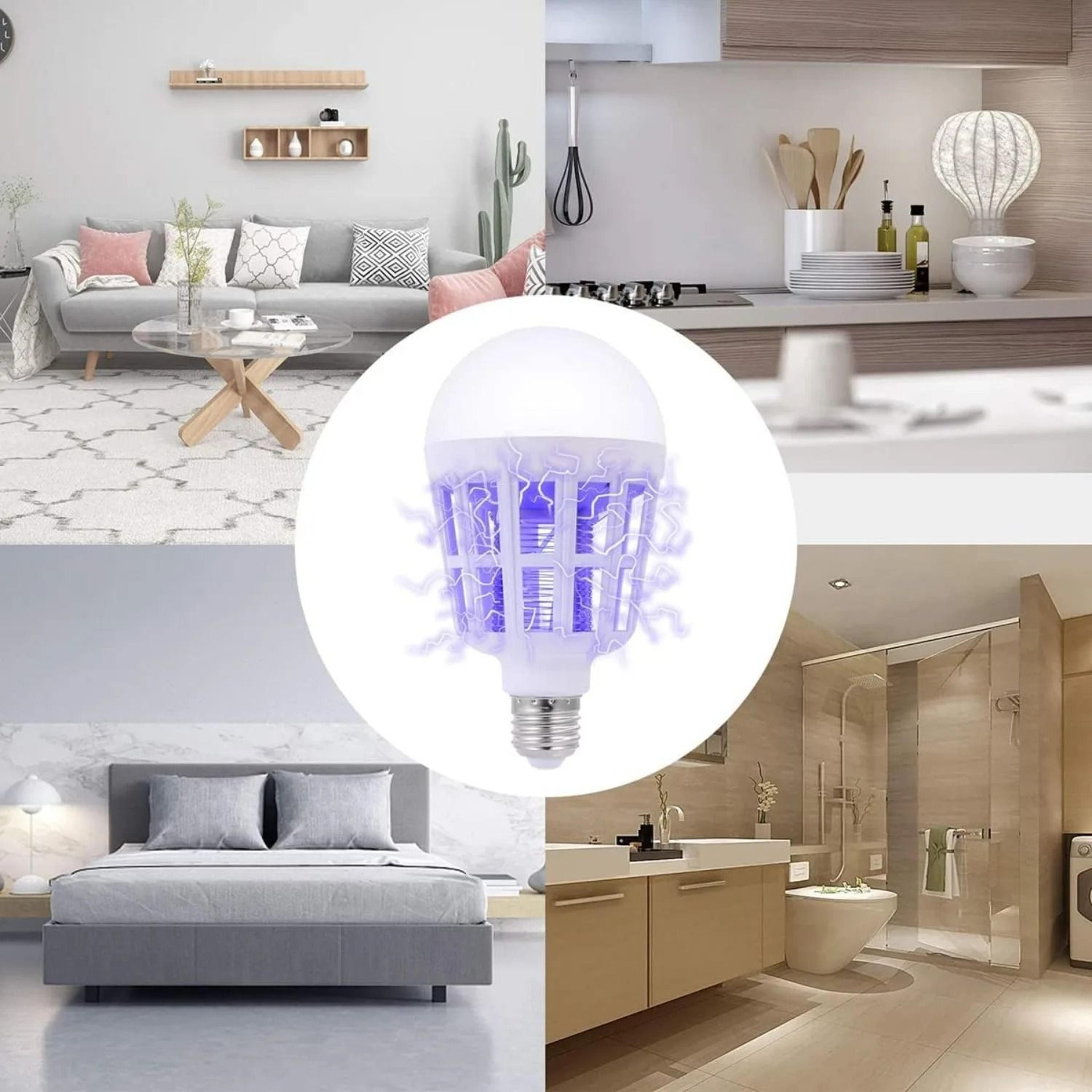 2in1 LED Bug Zapper Light Bulb 4