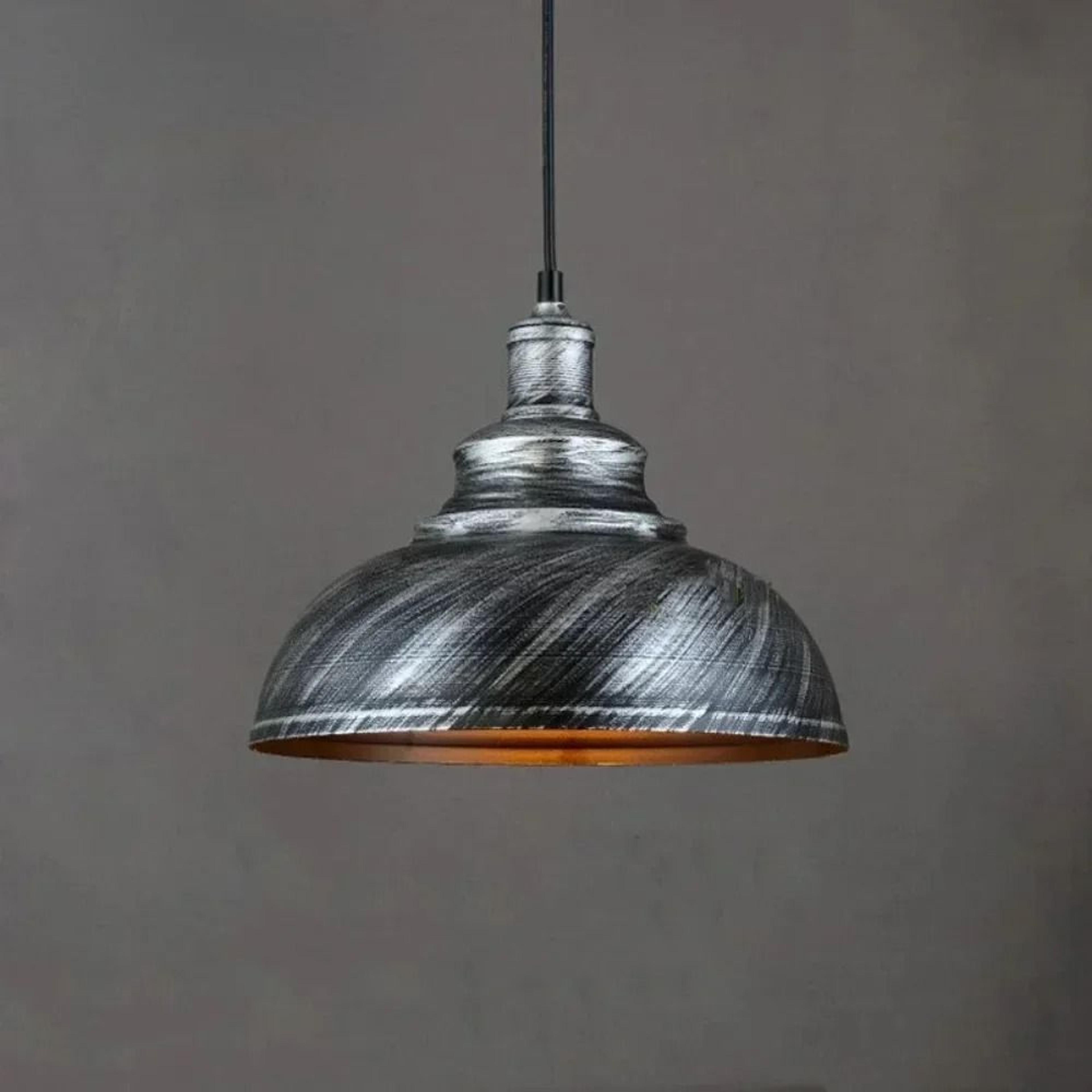 Vintage Retro Industrial Pendant Light Fixture E27 Base 4
