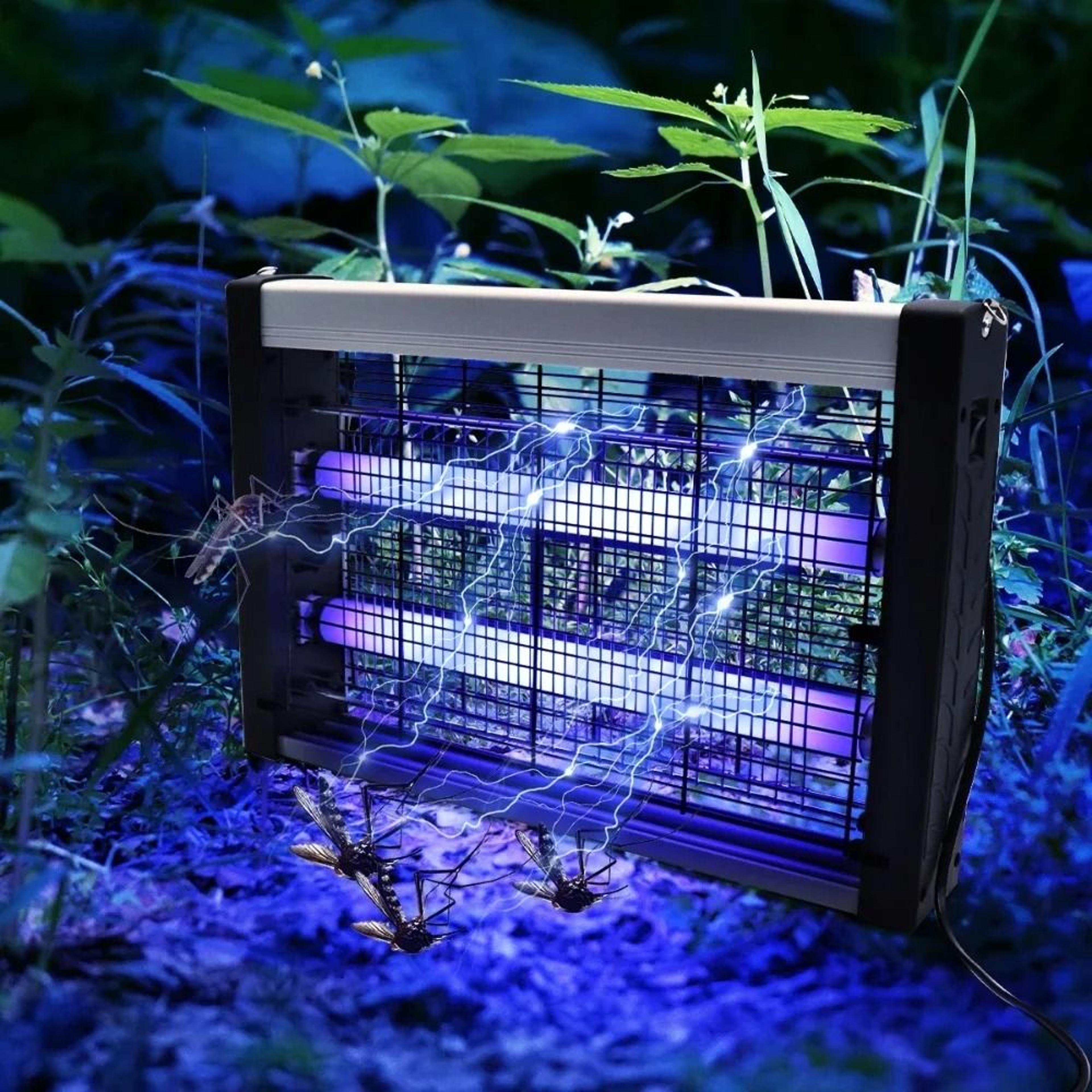Rechargeable WallMounted UV Electric Mosquito Killer Lamp 2W  4W  6W 2