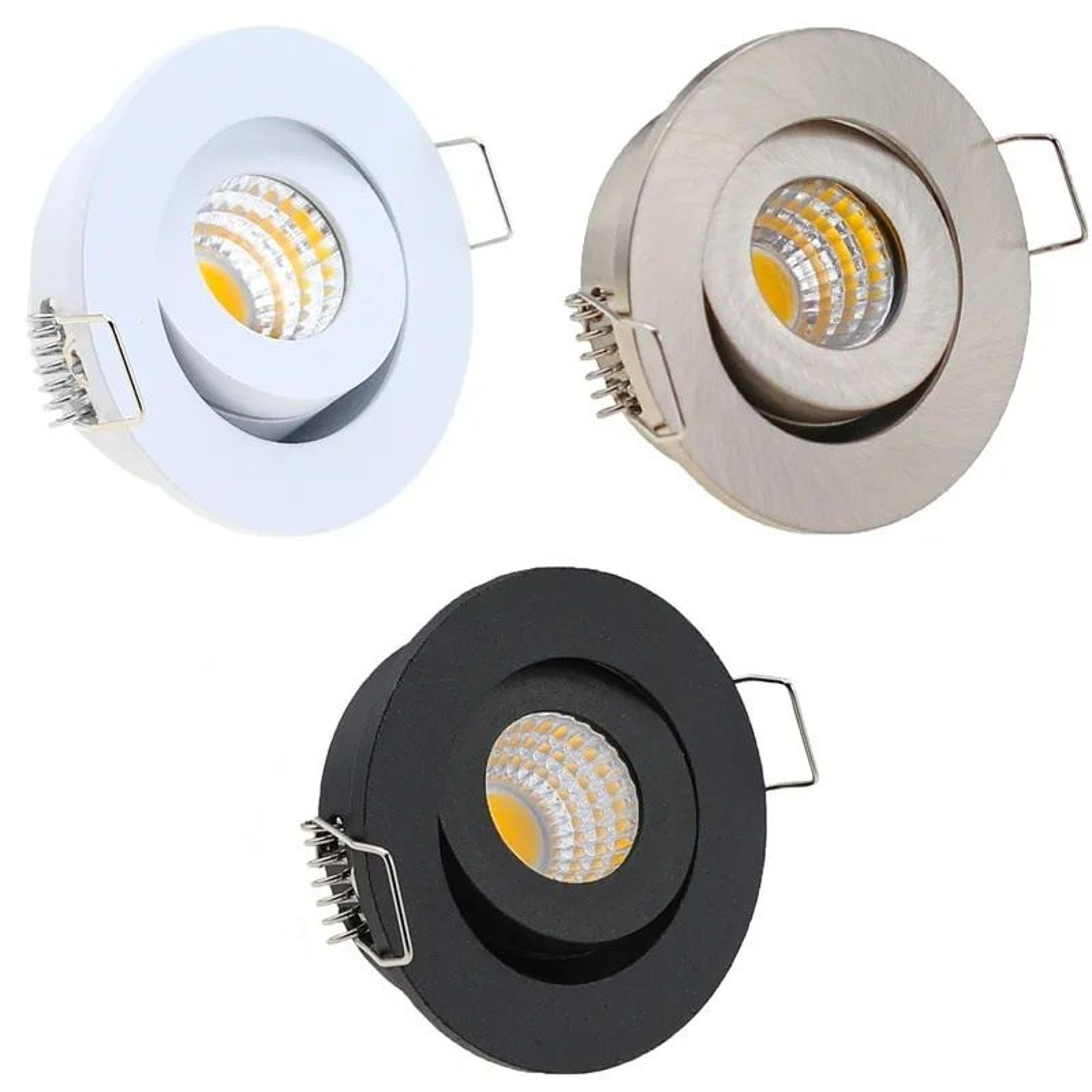 3w ip65 waterproof recessed led downlight spotlight
