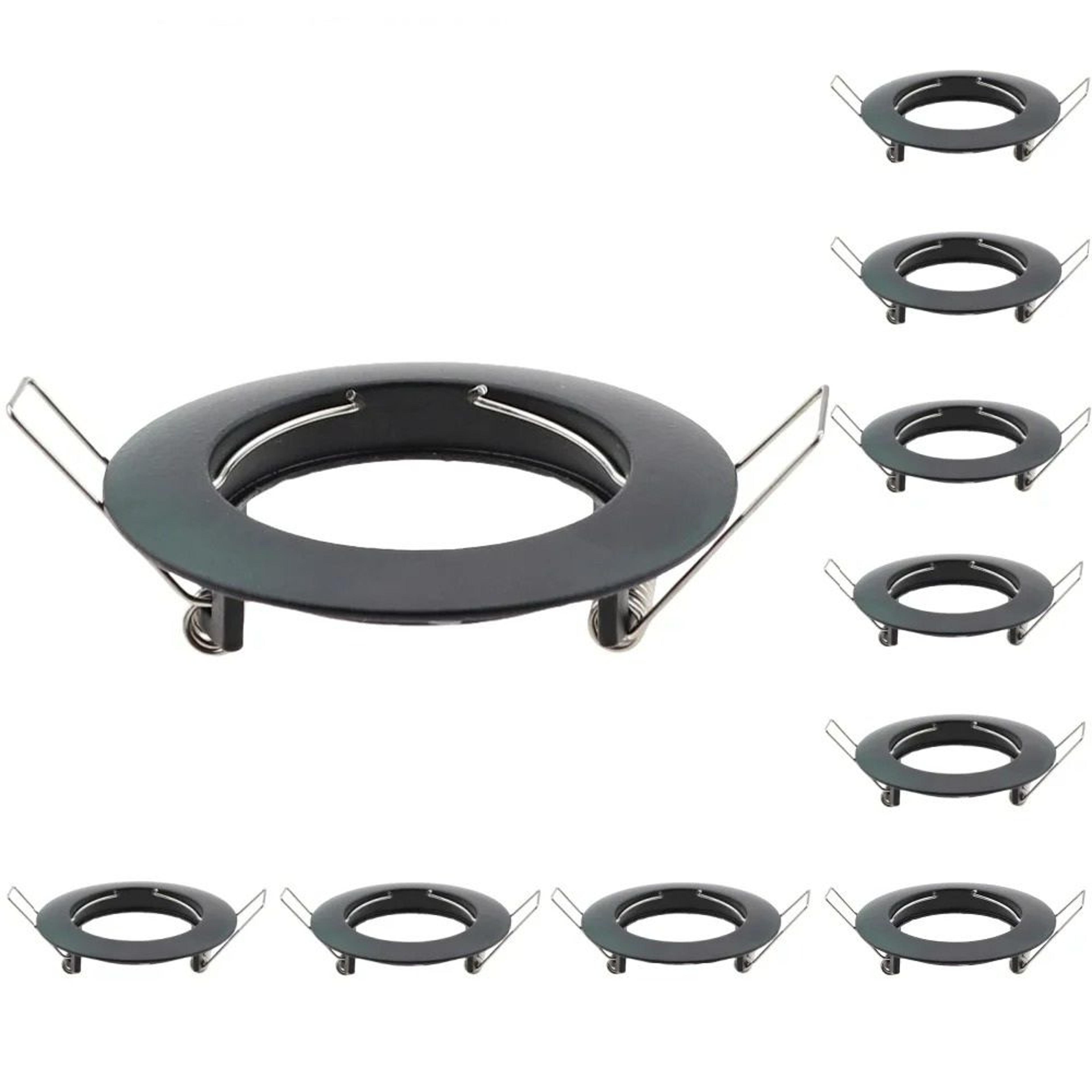 recessed downlight mount frame (10-pack, gu10 / mr16 bracket holder)