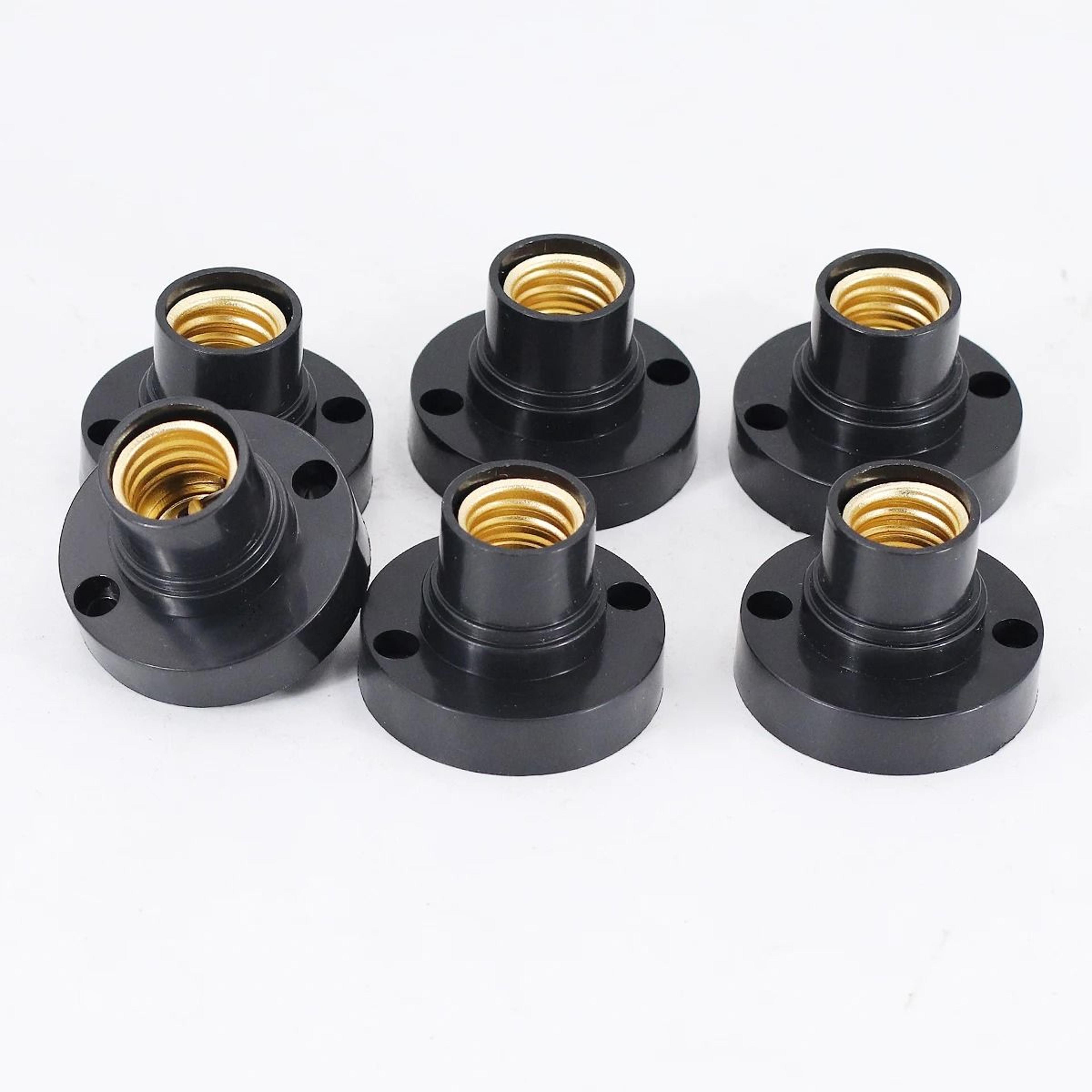 E14 Screw Light Bulb Socket Lamp Base Holder 6Pack 2