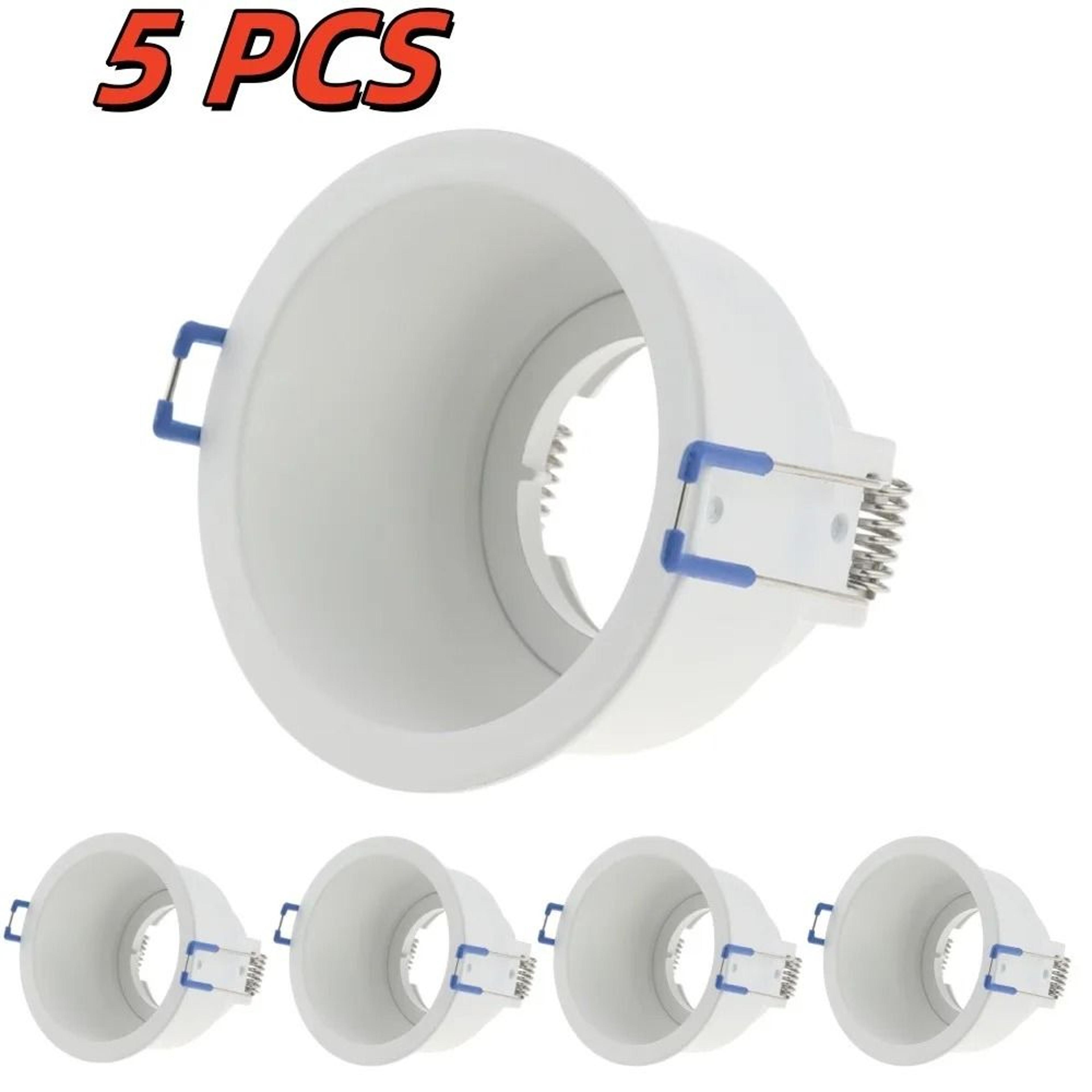 Recessed LED Downlight Bracket Spotlight Frame 5Pack GU10  MR16 1