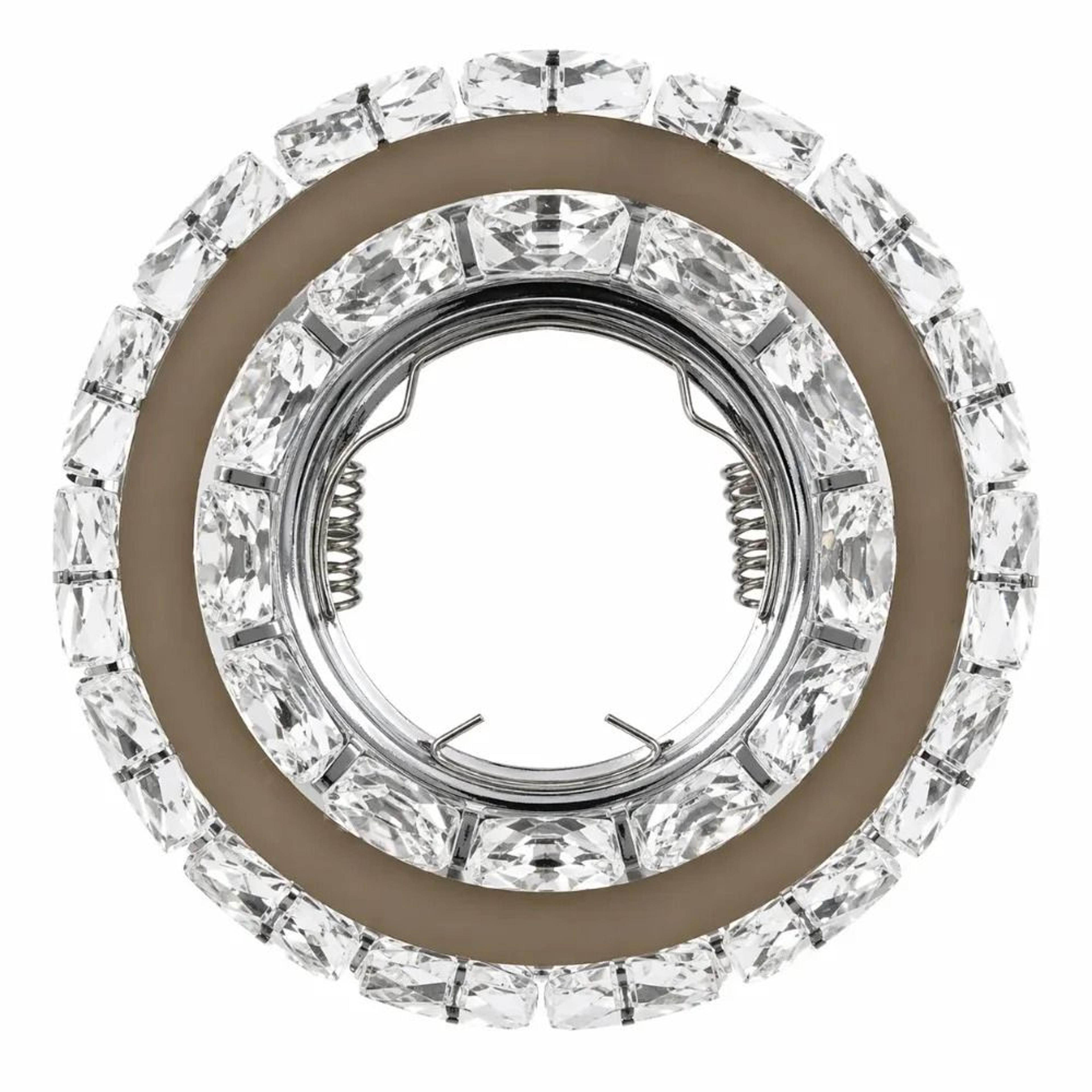 Recessed Crystal LED Downlight Spotlight Frame 7