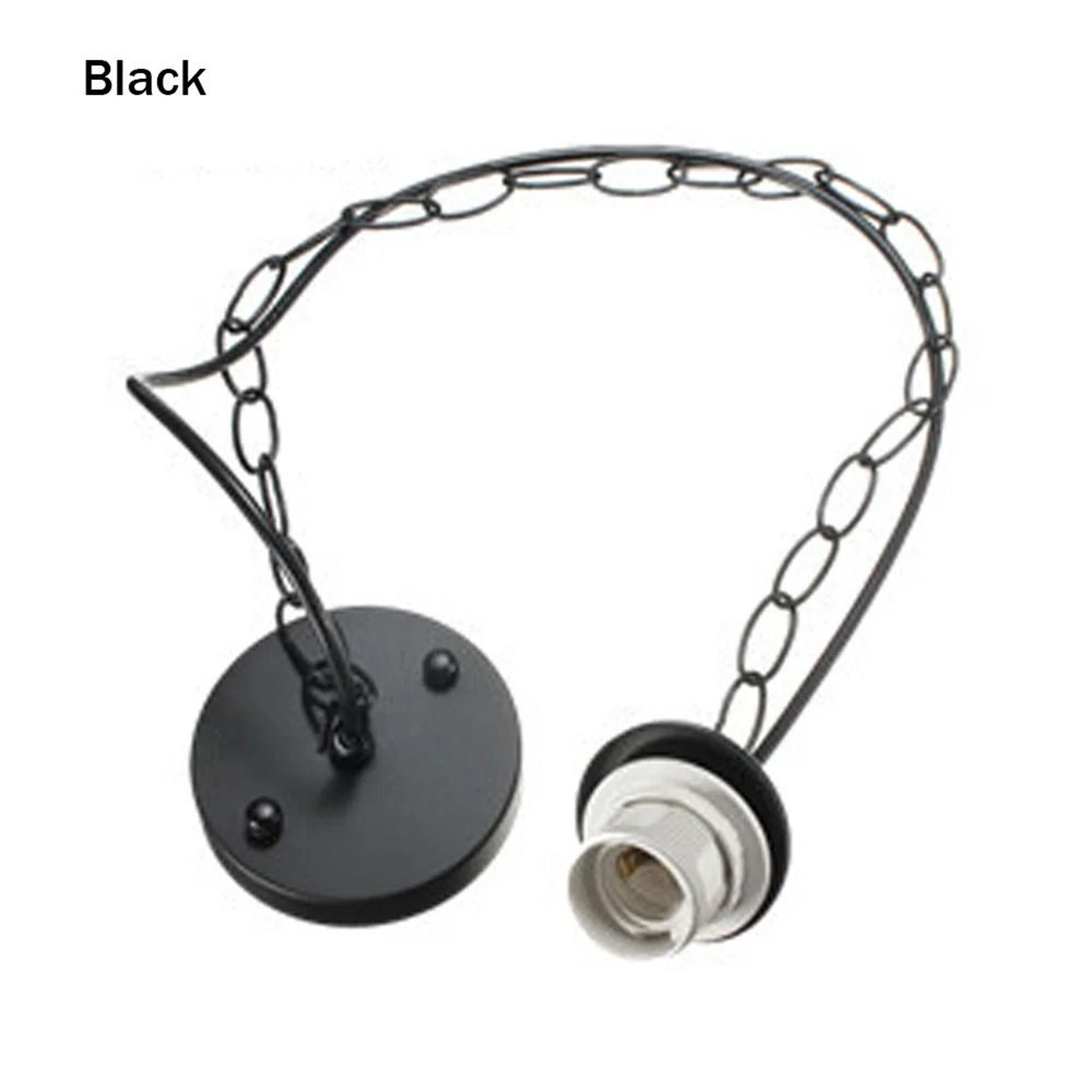 Vintage E27 Pendant Lamp Holder With Chain  Ceiling Rose 8