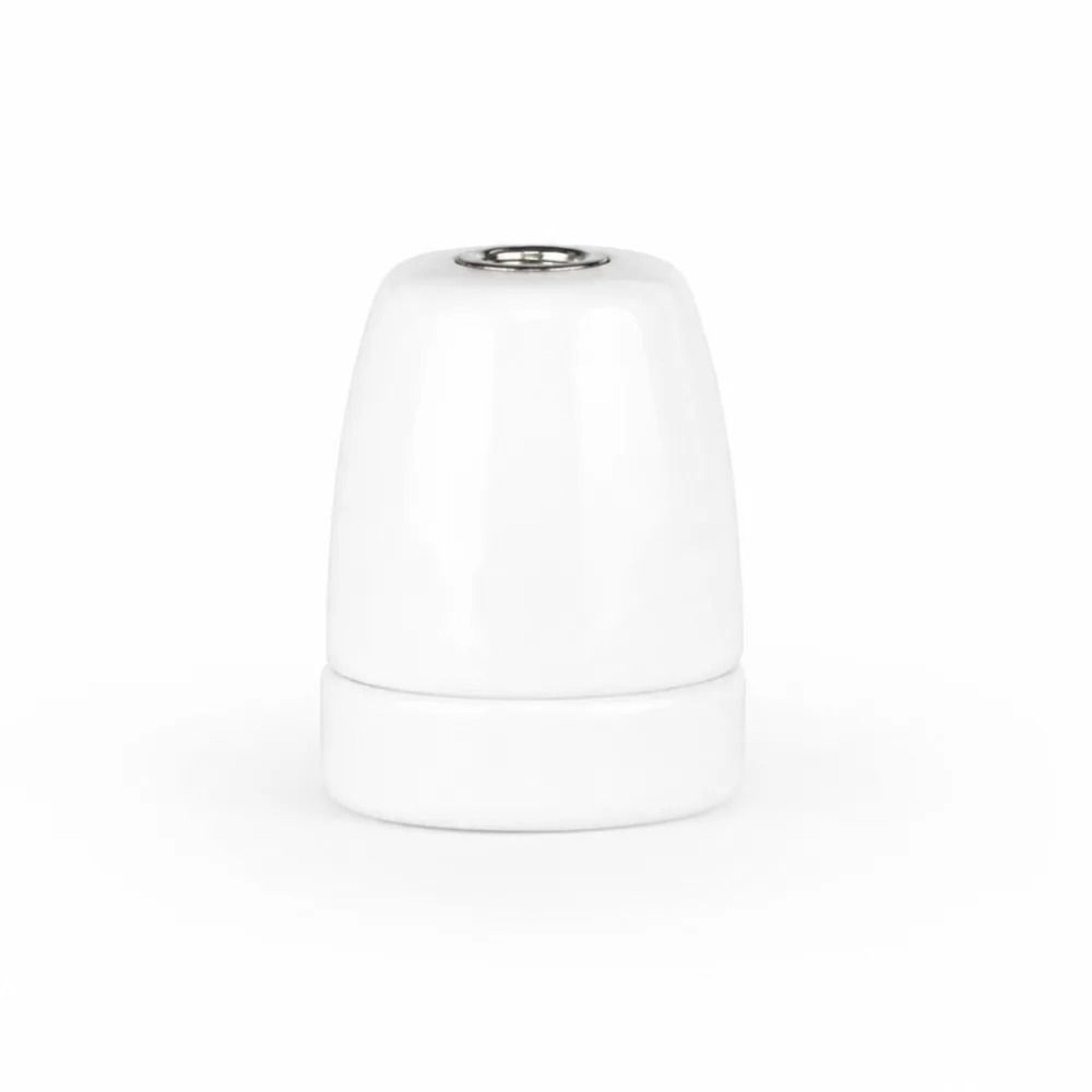 Porcelain Ceramic Screw E27 Light Bulb Socket Holder 3