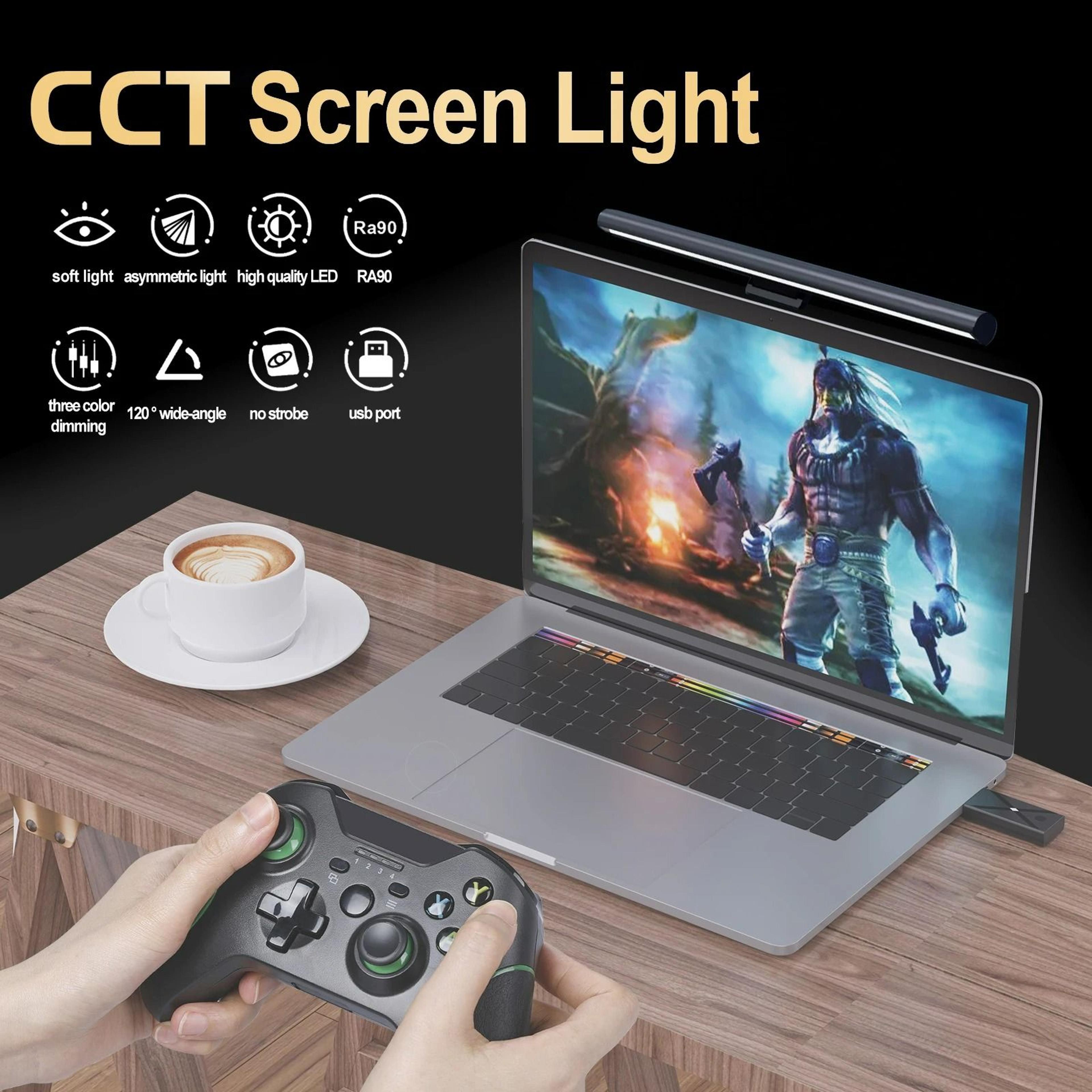 118 In Screen Hanging Light Bar Stepless Dimmable Eye Protection With RGB Atmosphere 2