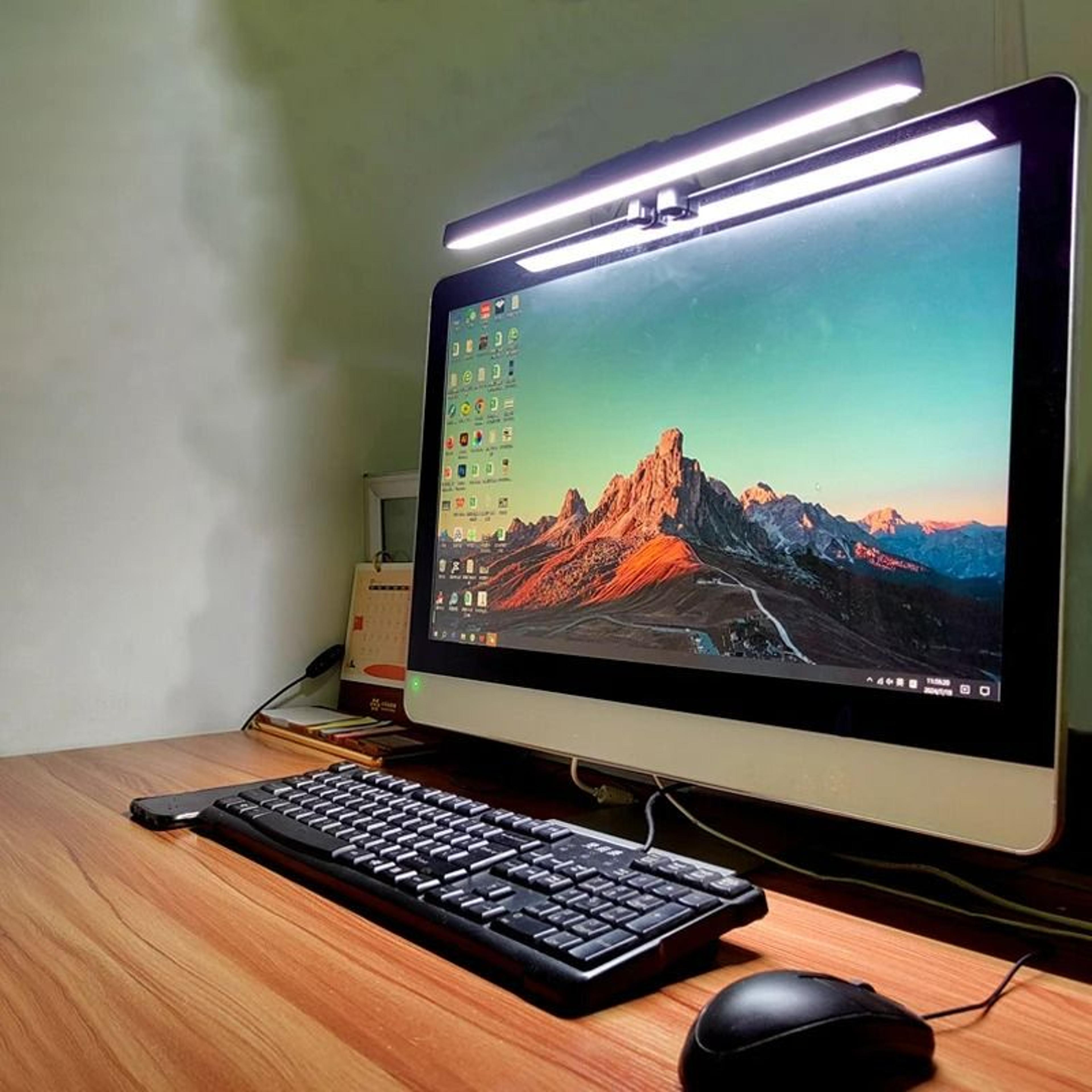 NoSteps Adjustable Eye Protection Screen Light Bar PCLaptop RGB LED Display Suspension Lamp 3