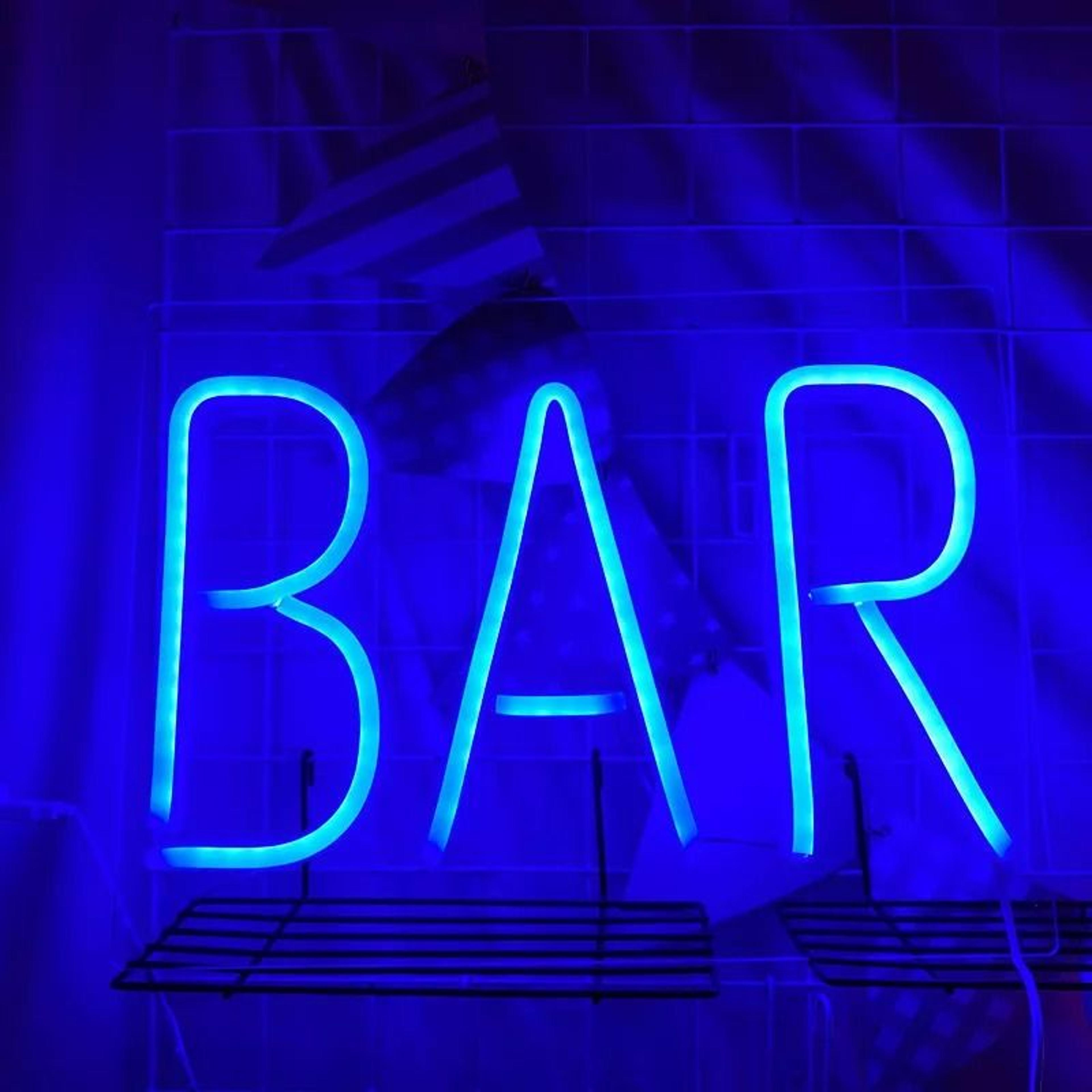 Custom LED Neon Sign Luminous Characters With Transparent Acrylic Back Panel 8