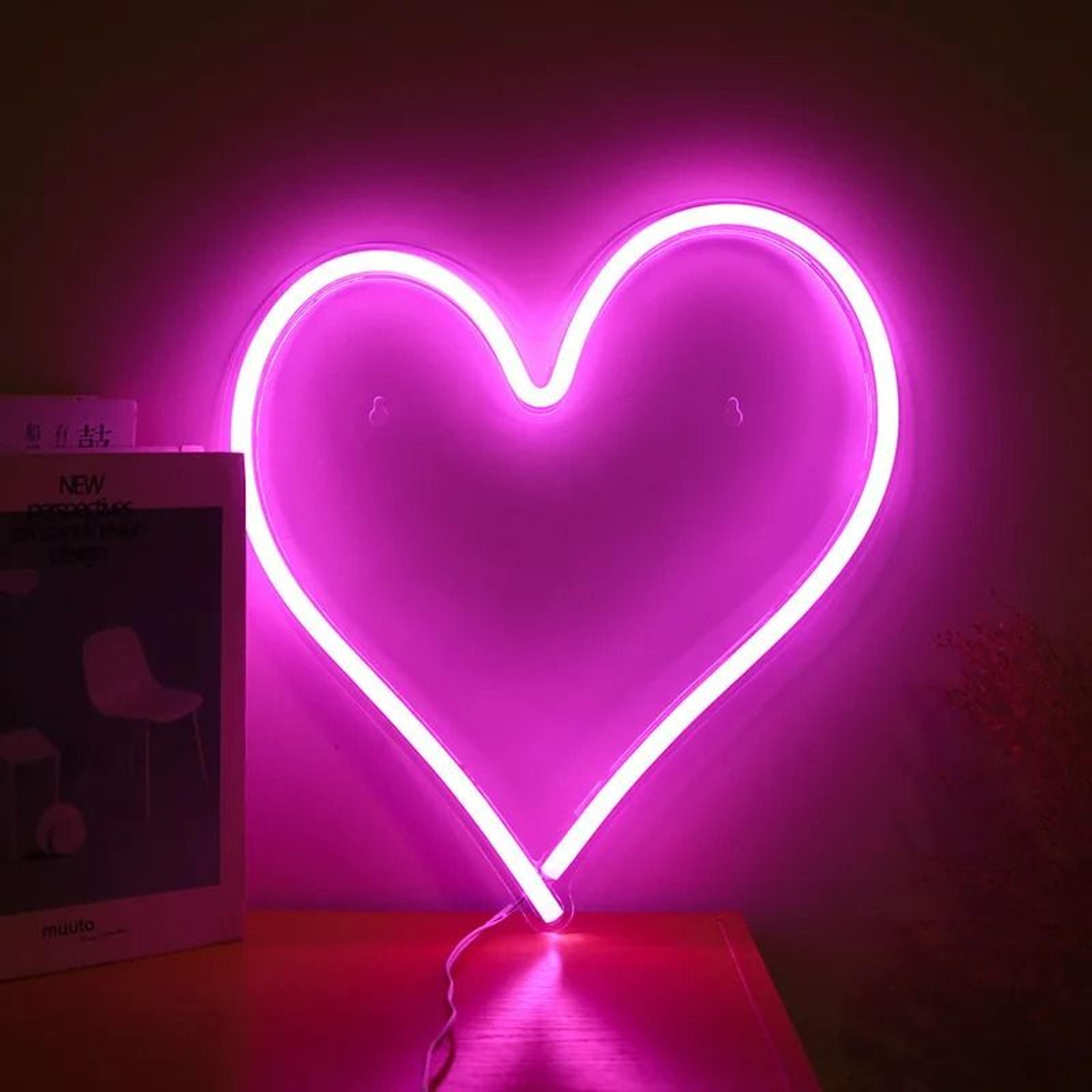 Custom LED Neon Sign Luminous Characters With Transparent Acrylic Back Panel 11