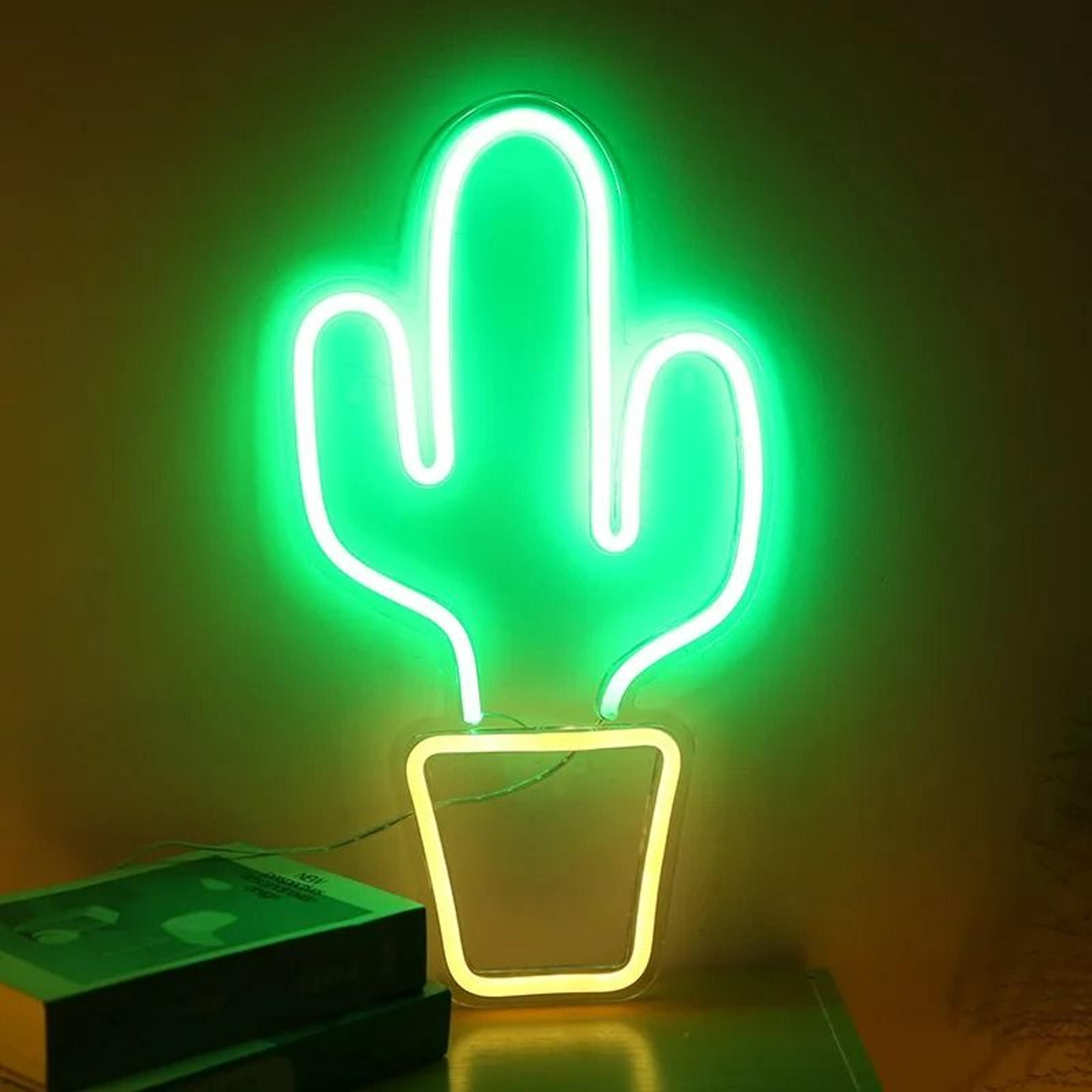 Custom LED Neon Sign Luminous Characters With Transparent Acrylic Back Panel 10