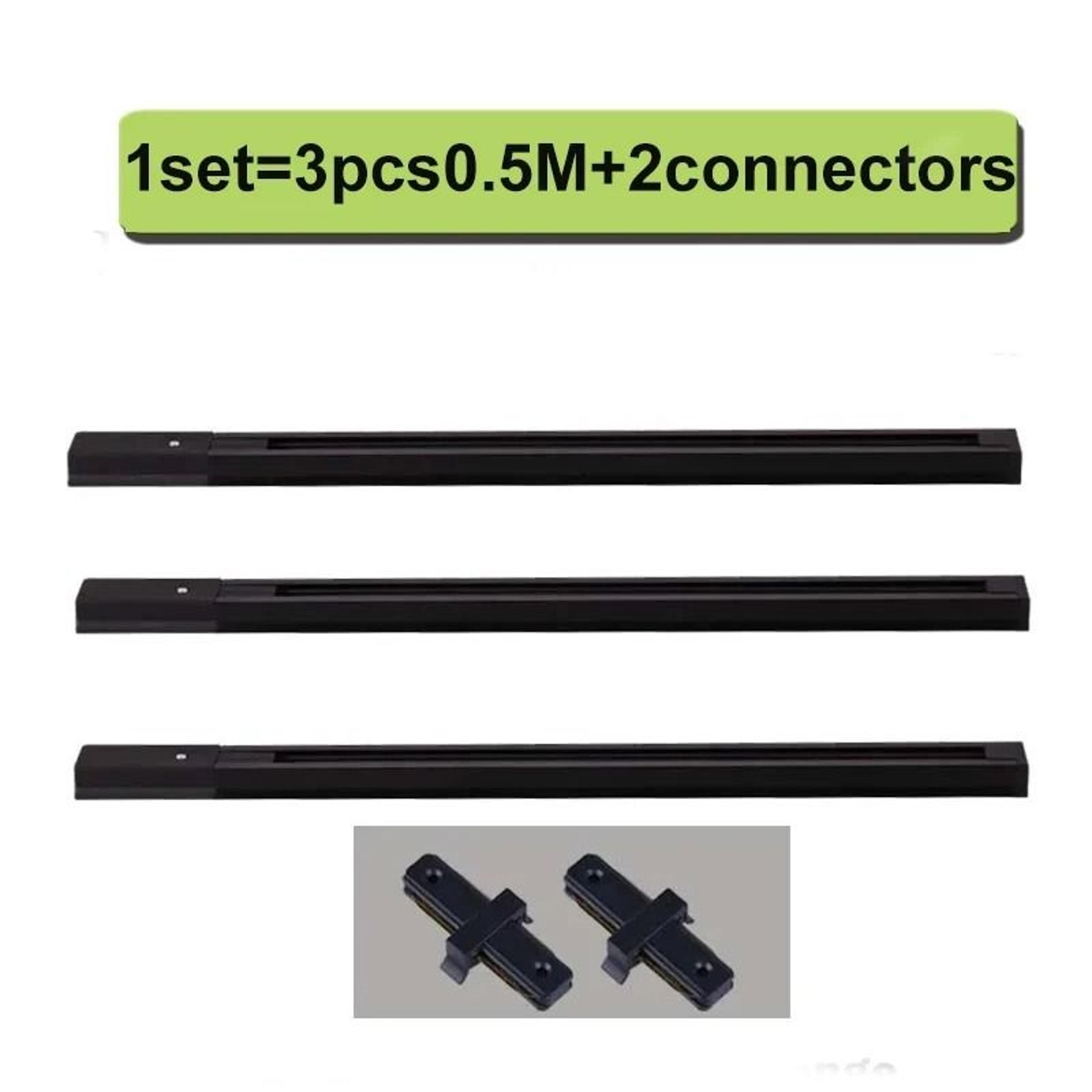 164 Ft 05 M 2Wire LED Track Light Rail  Universal Connector System 8