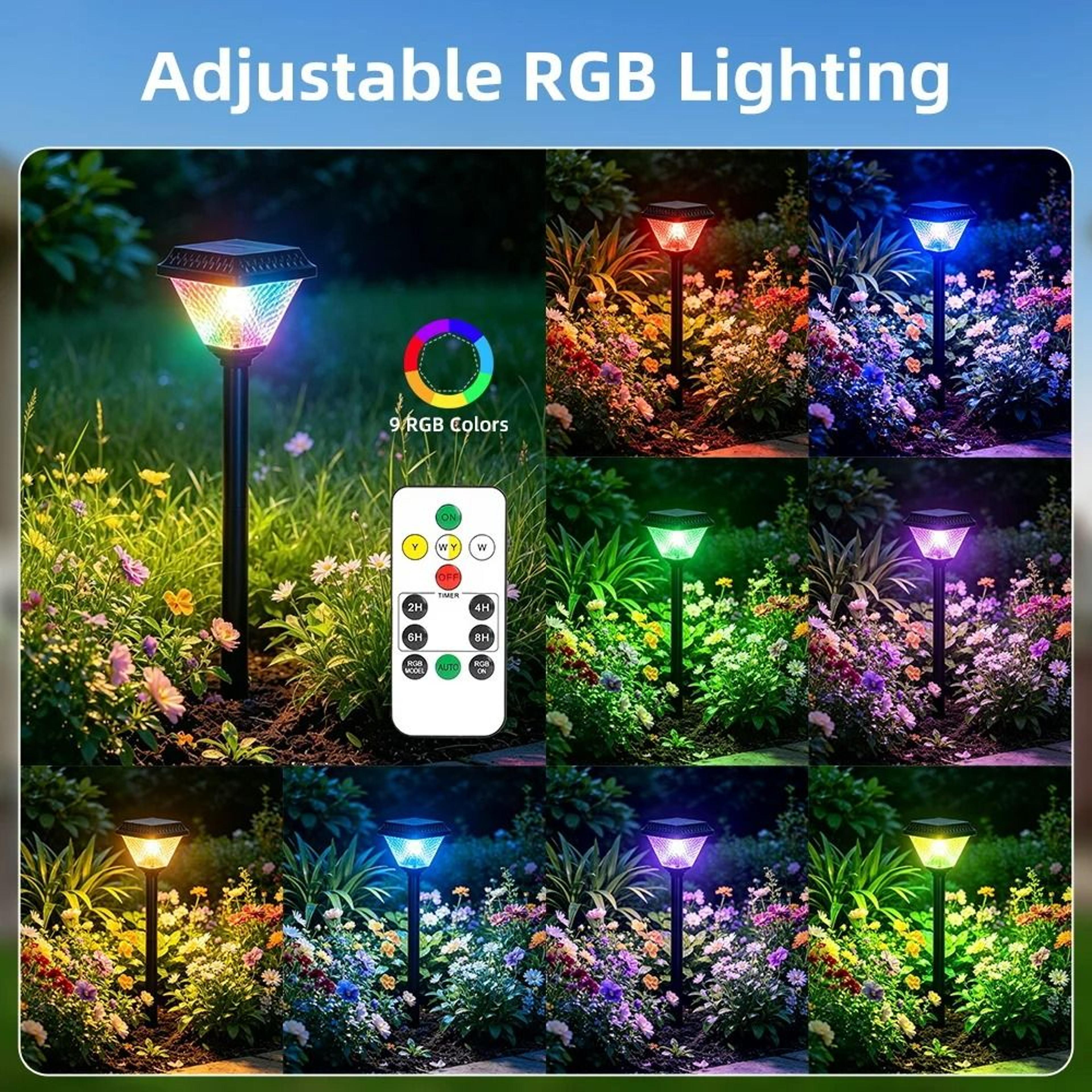 Outdoor Solar Post  Pillar Light Modern Waterproof Column Lamp For Garden Patio  Villa Decor 6