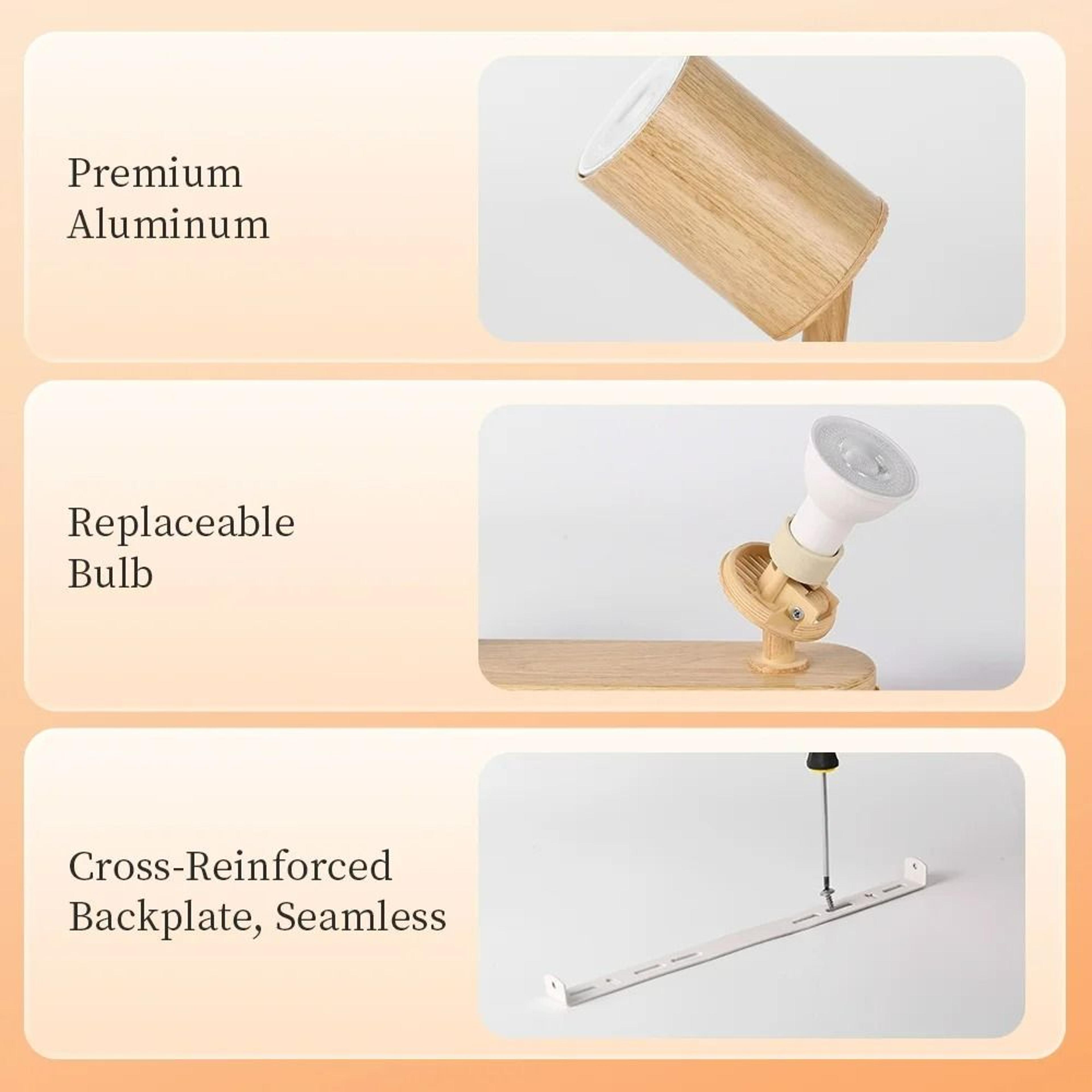 Modern Adjustable LED Ceiling Spotlight Fixture 6