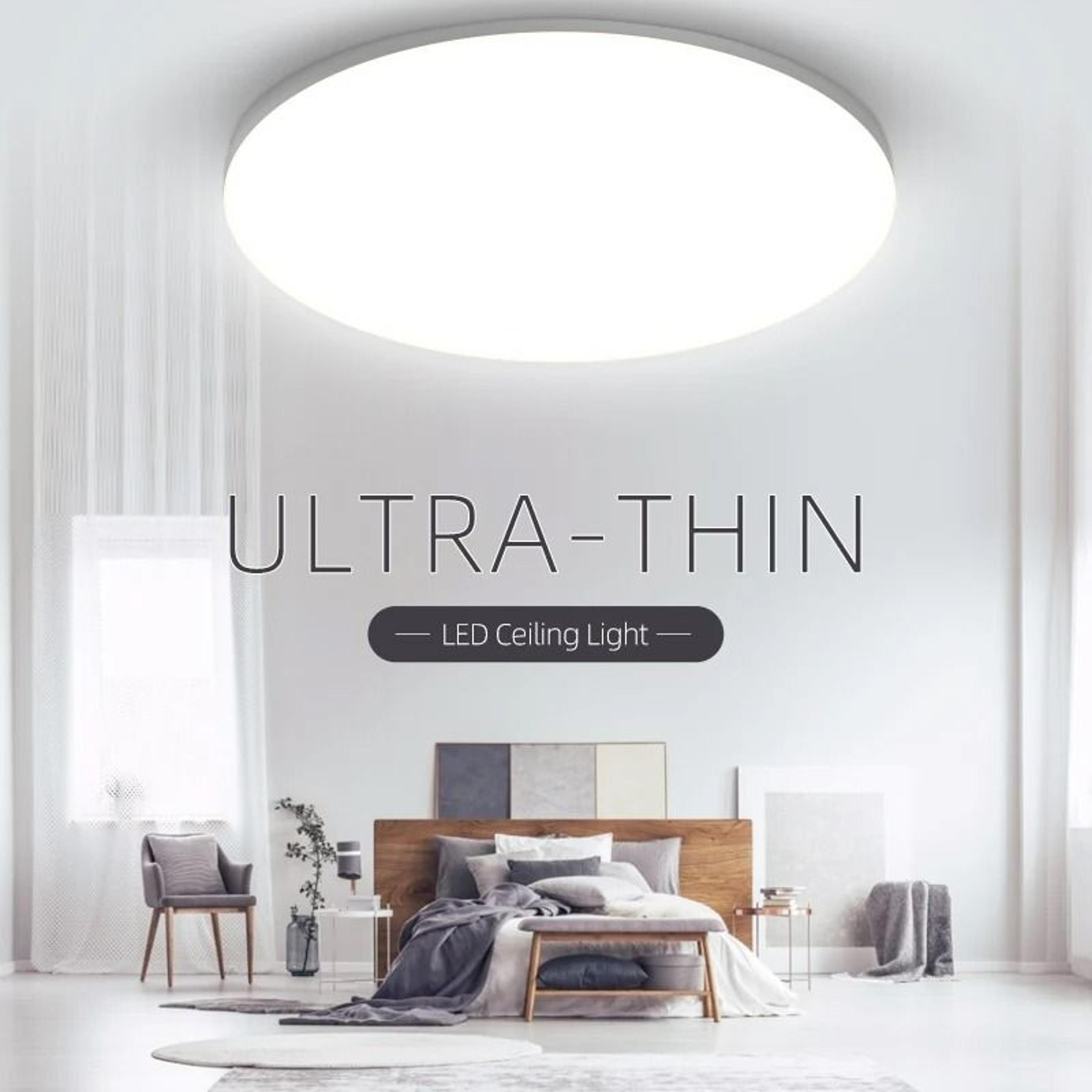 ultra-slim modern led panel ceiling light