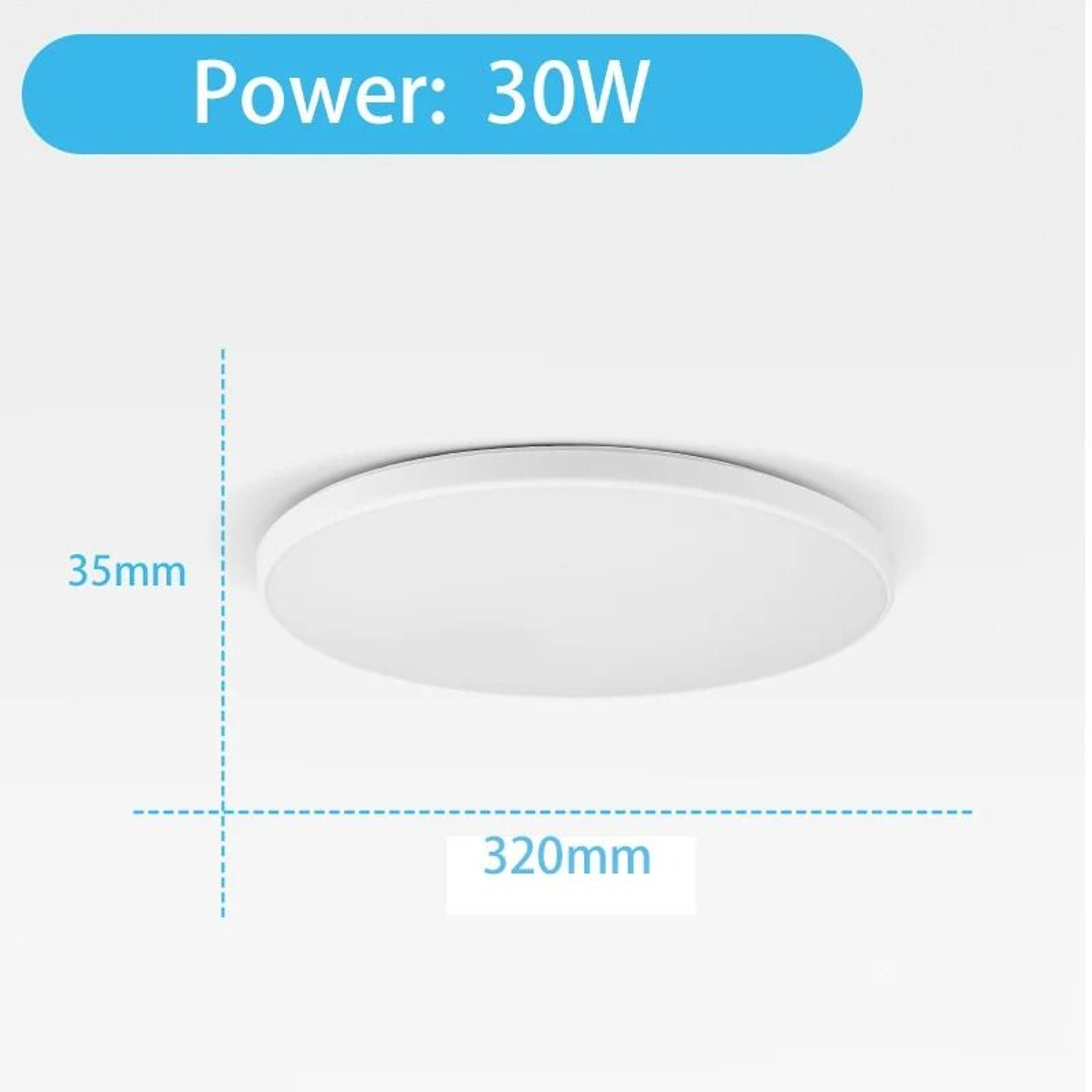 UltraSlim Modern LED Panel Ceiling Light 10
