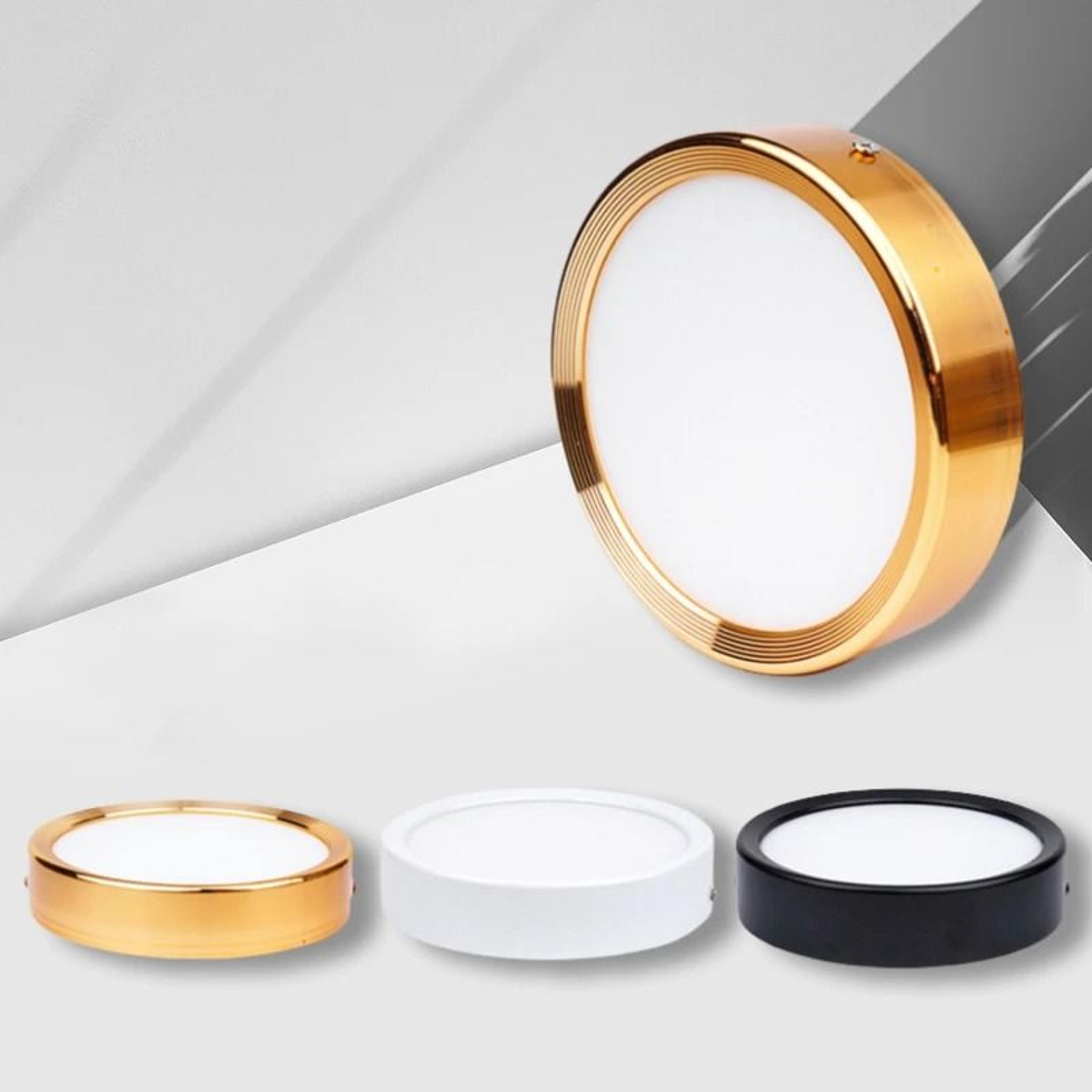 Modern Cylindrical Tricolor SurfaceMounted LED Spotlight 5