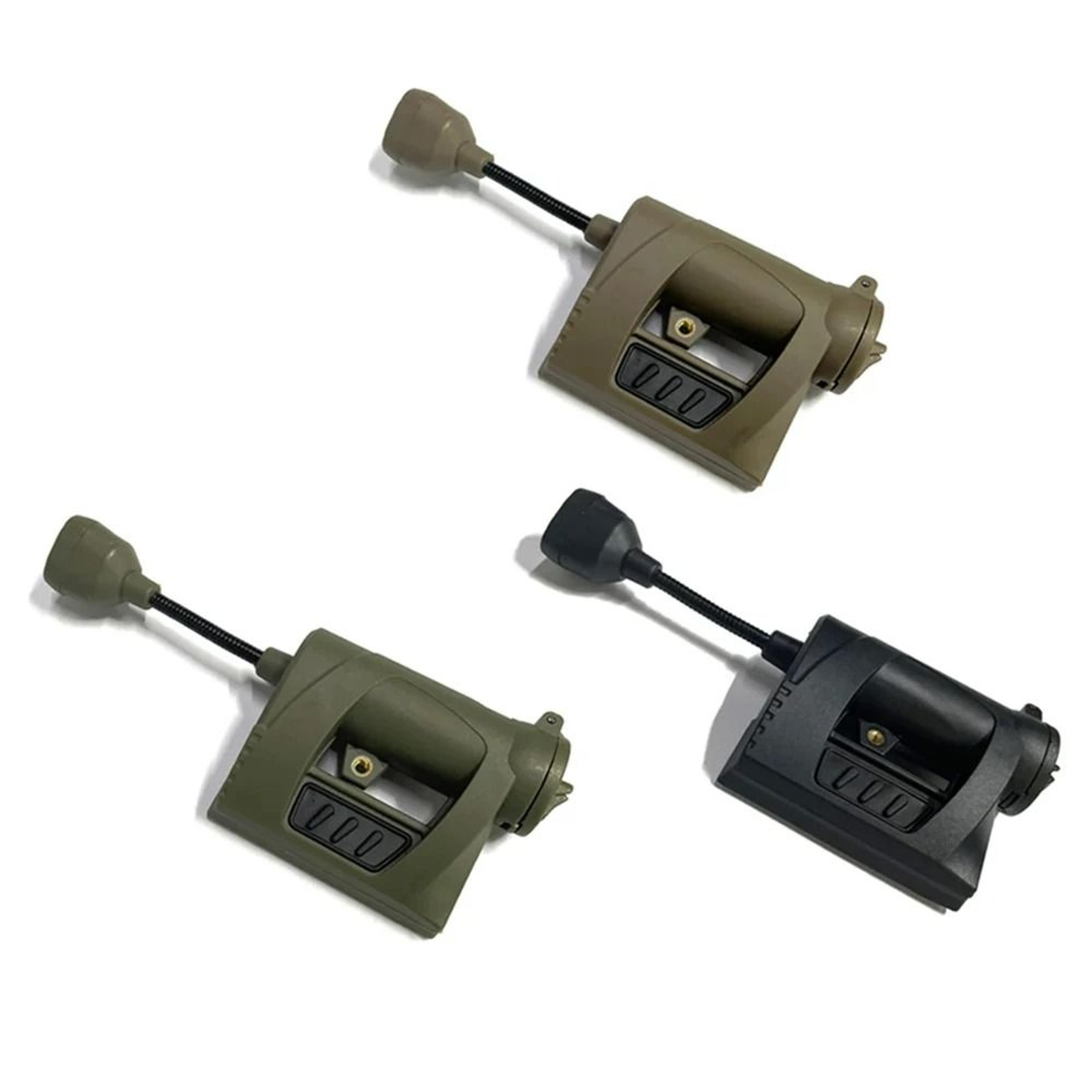 Modular Tactical Helmet Task Light With Flexible Neck  3 Output Modes 2