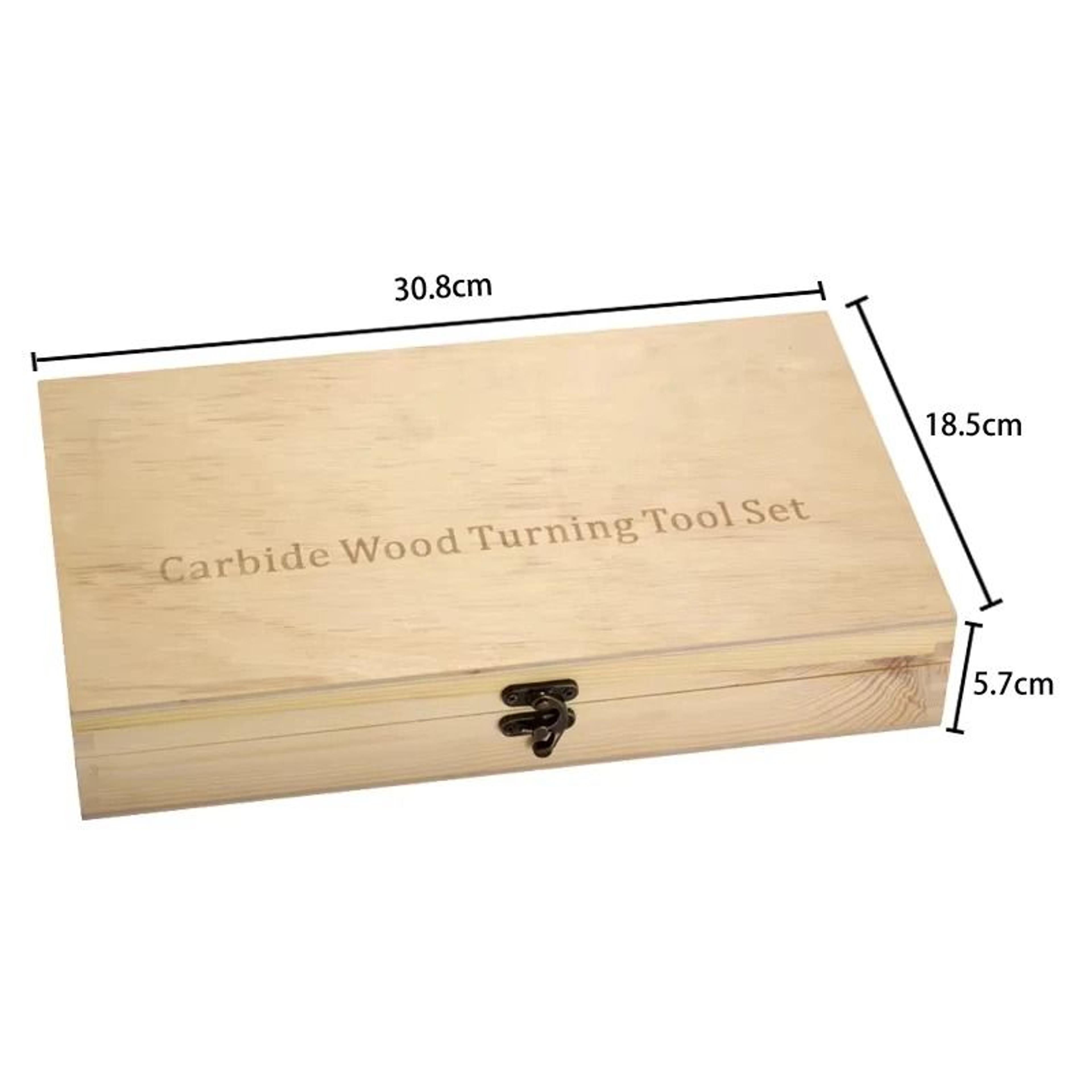 6in1 Indexable Carbide Woodturning Chisel Tool Set For Lathe Work 4