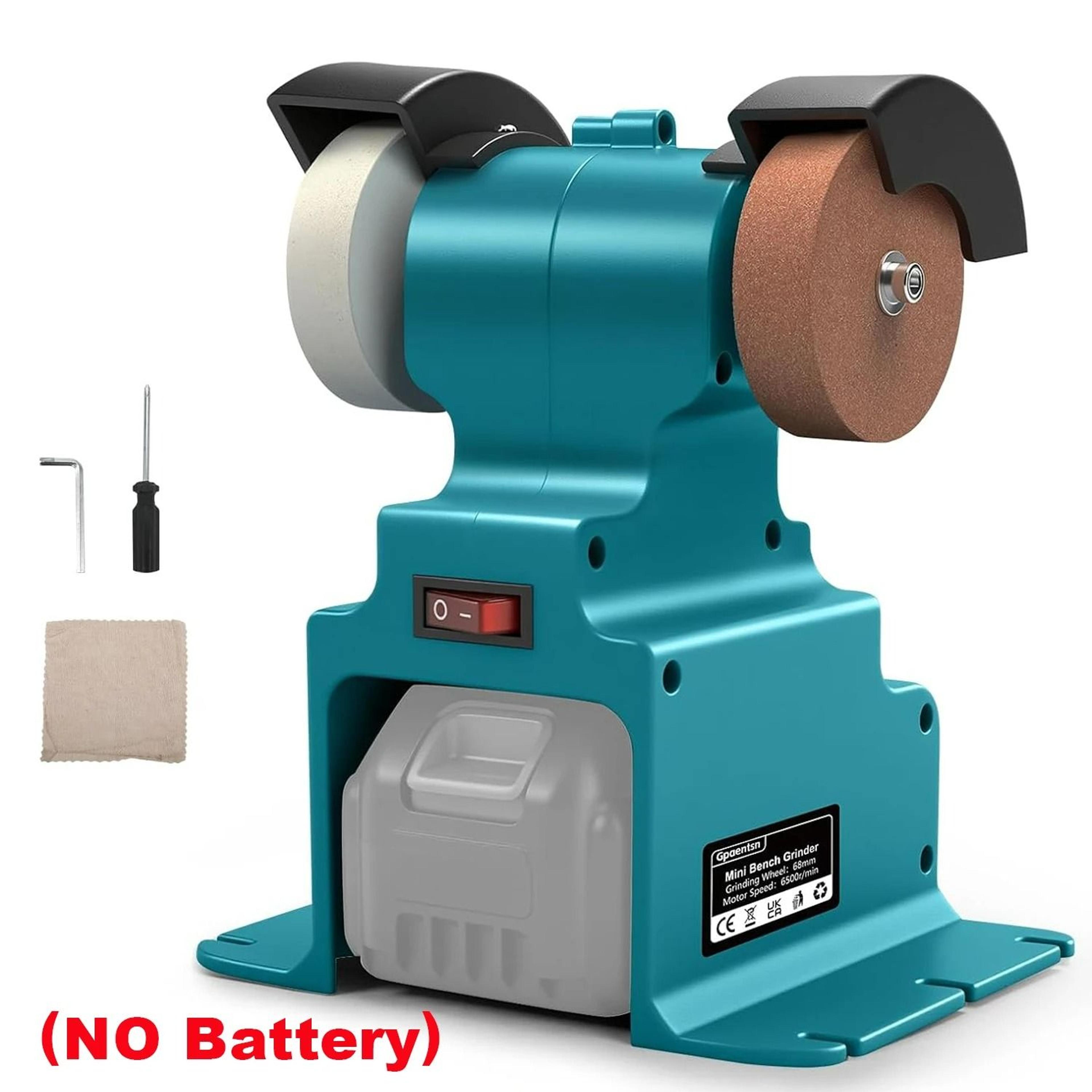 Cordless Mini Bench Polisher  Small Buffer Grinder For 18V Lithium Battery 6