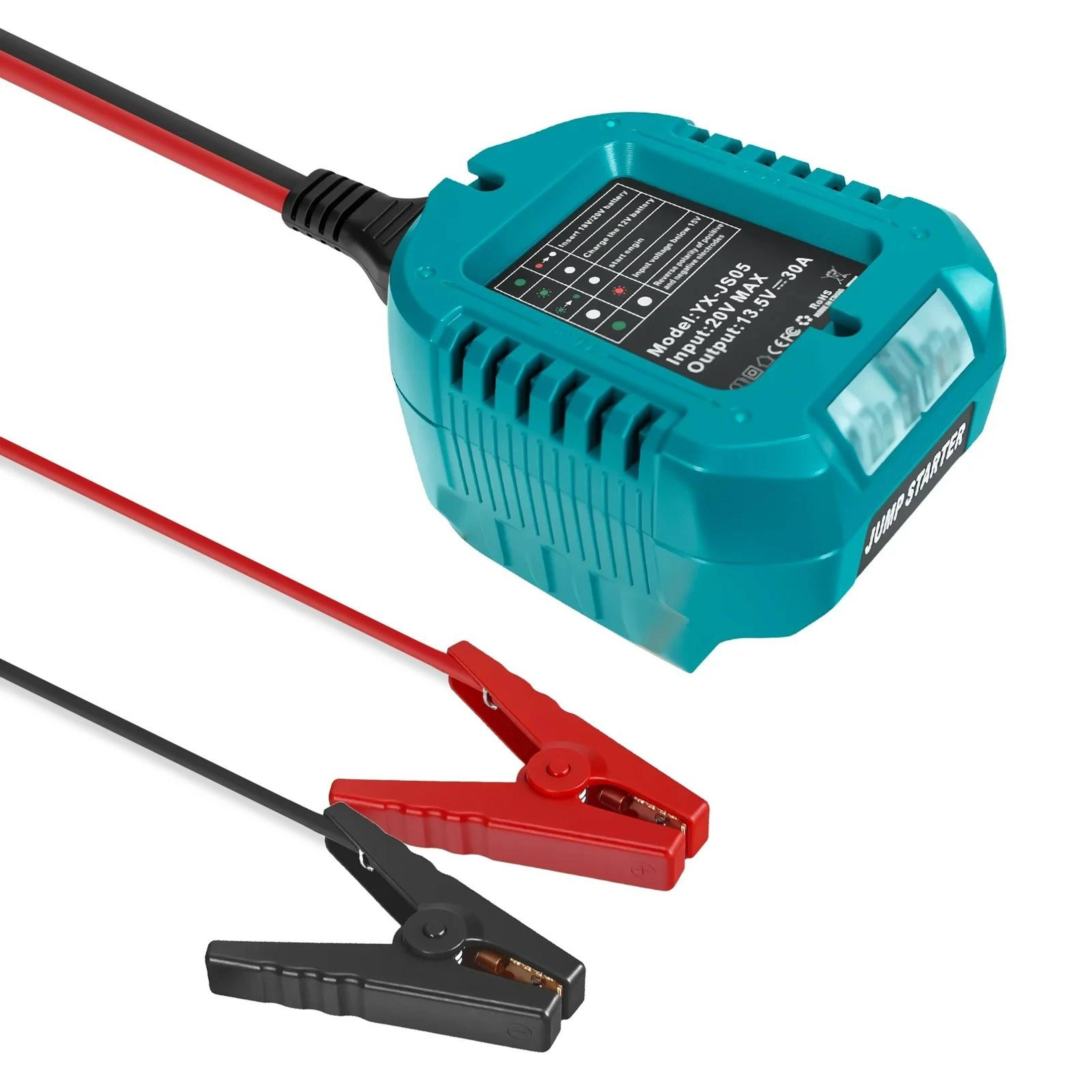 Emergency Car Jump Starter Cables  Booster Adapter For 18V20V Lithium Batteries 1