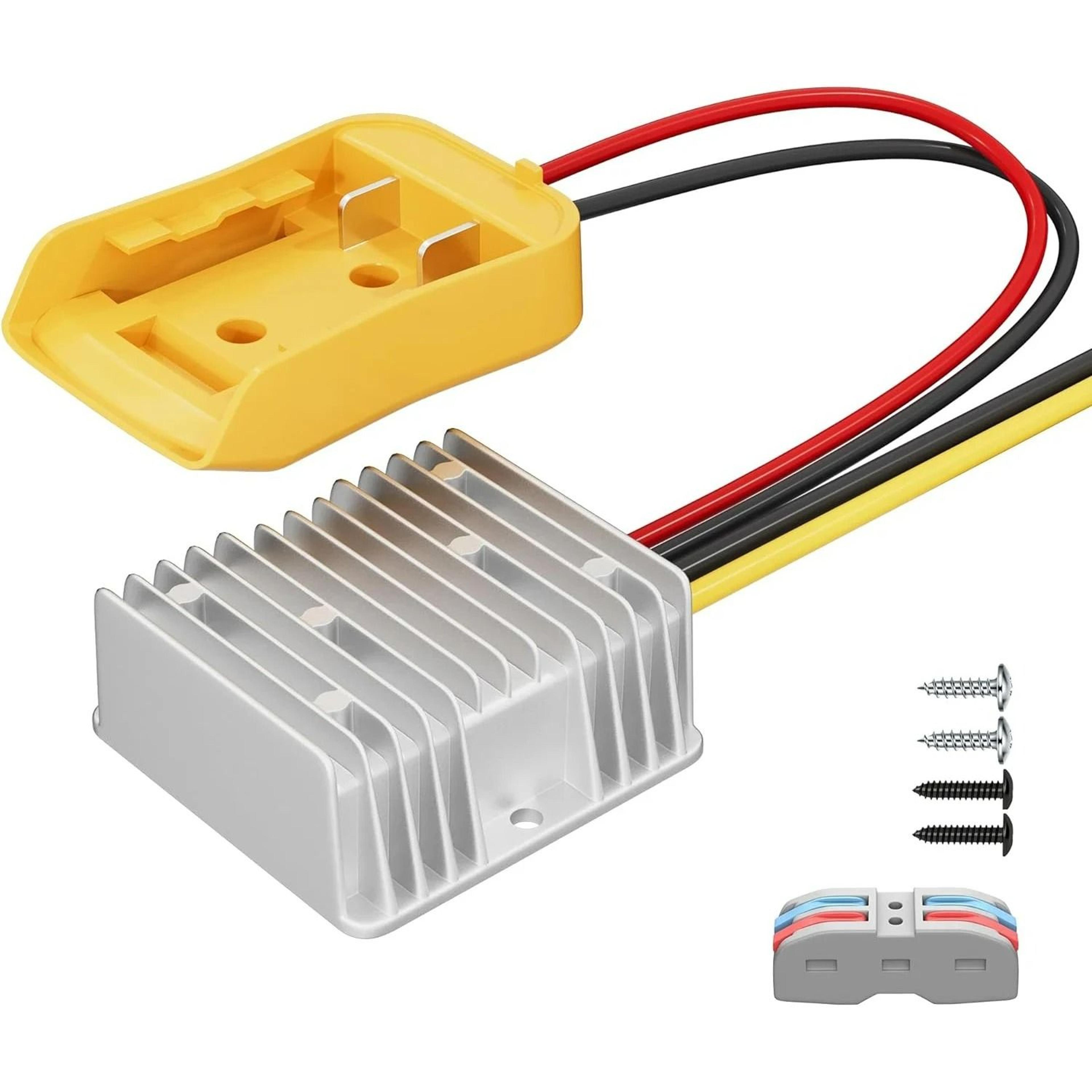 DC 20V To DC 12V 240W HeavyDuty StepDown Voltage Regulator Converter For 18V20V Lithium Batteries 0